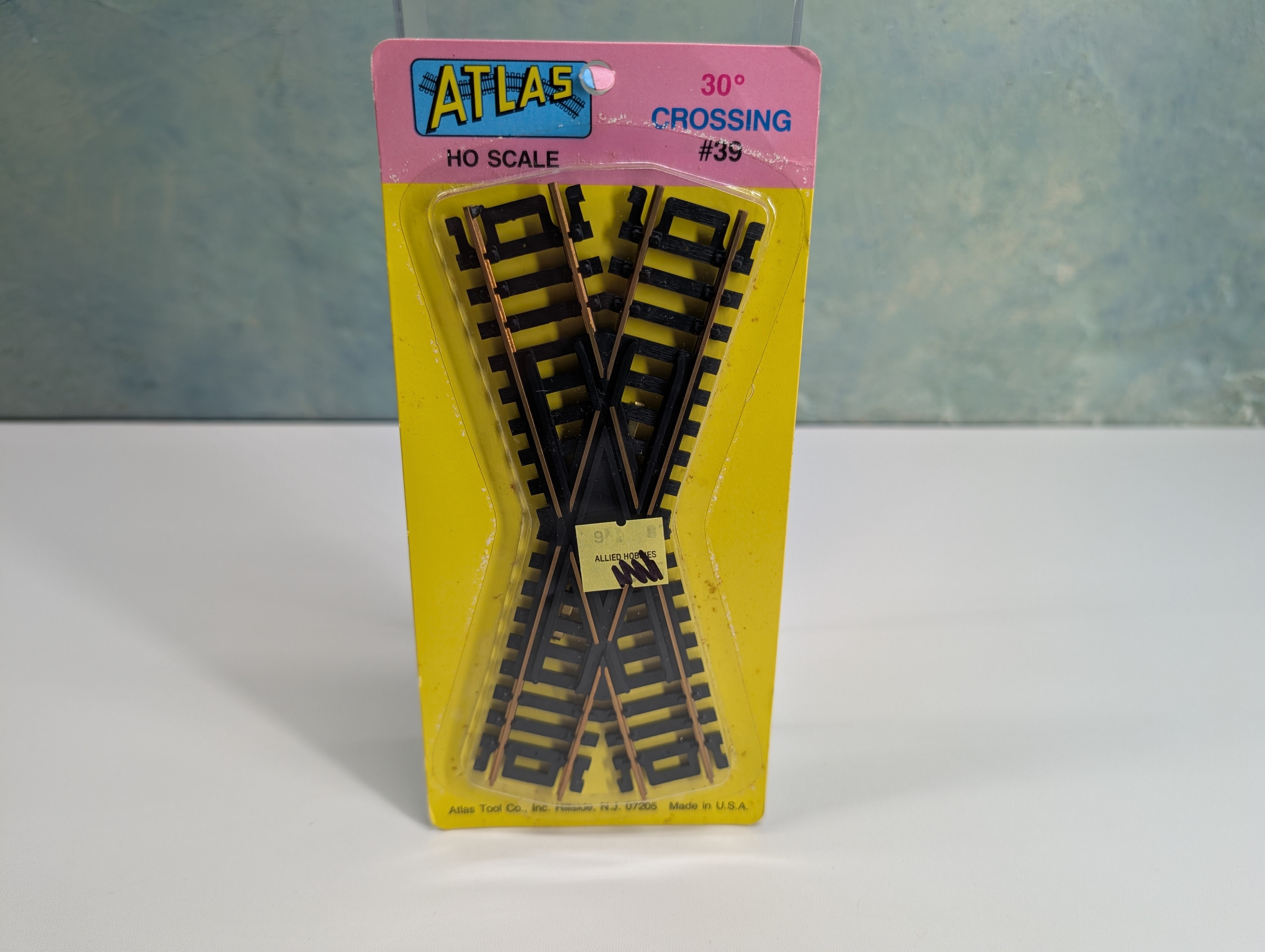 Atlas 39 HO Scale 30 Degree Crossing, Brass, Code 100