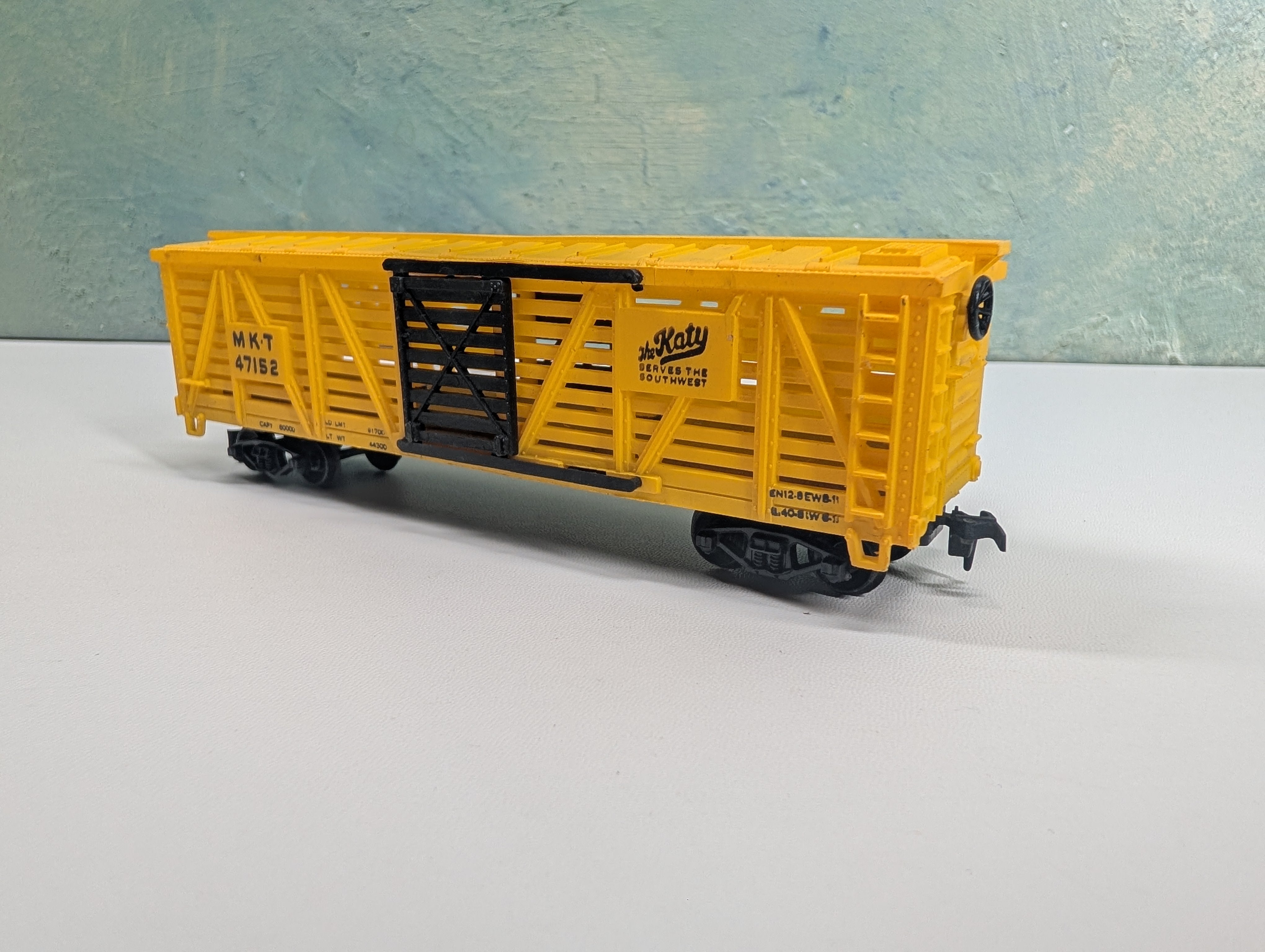 USED HO Scale Cattle Stock Car MKT #47152 The KATY