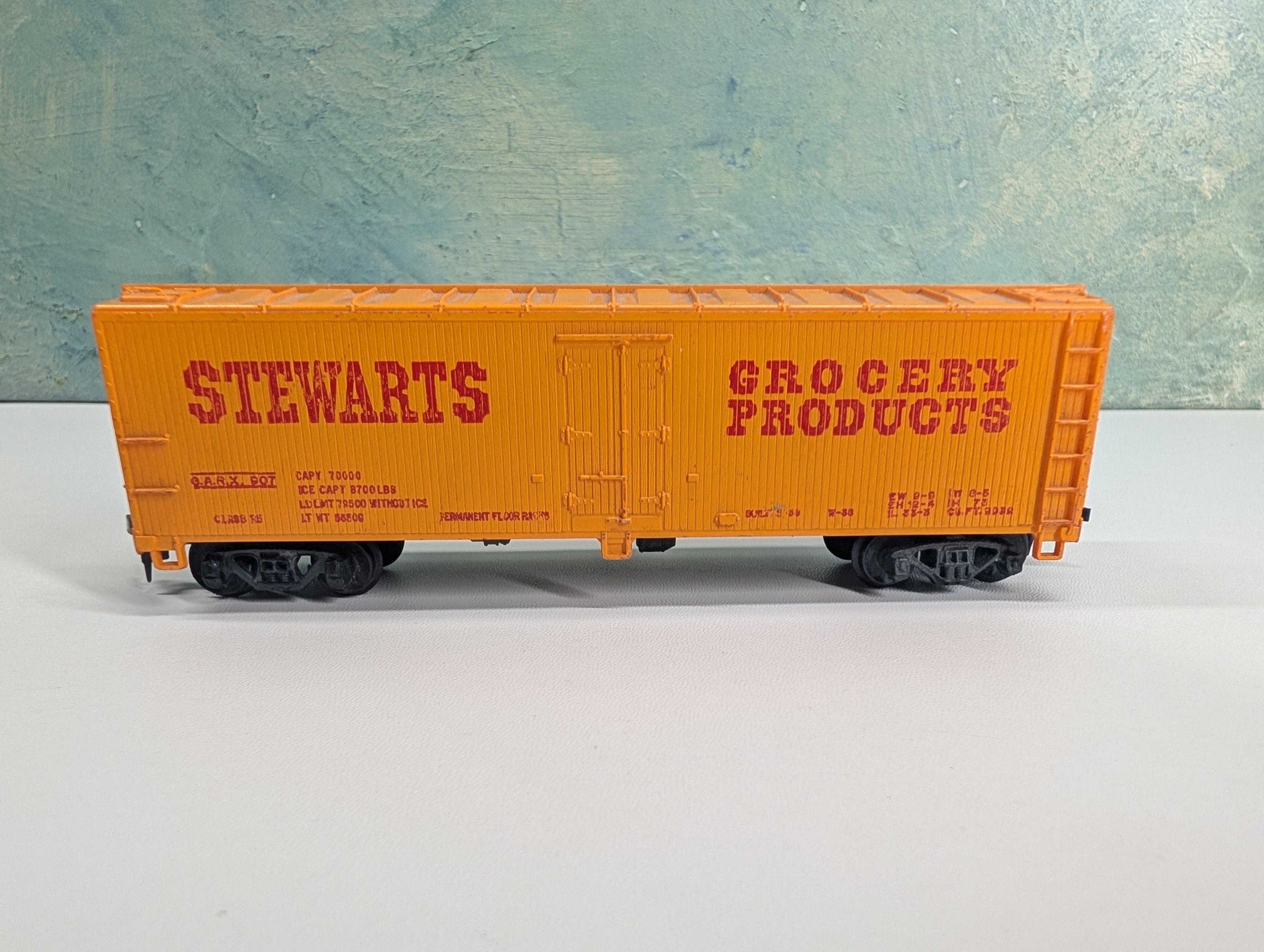 USED Mantua HO Scale 40' Billboard Stewarts Grocery Products GARX #907 RARE
