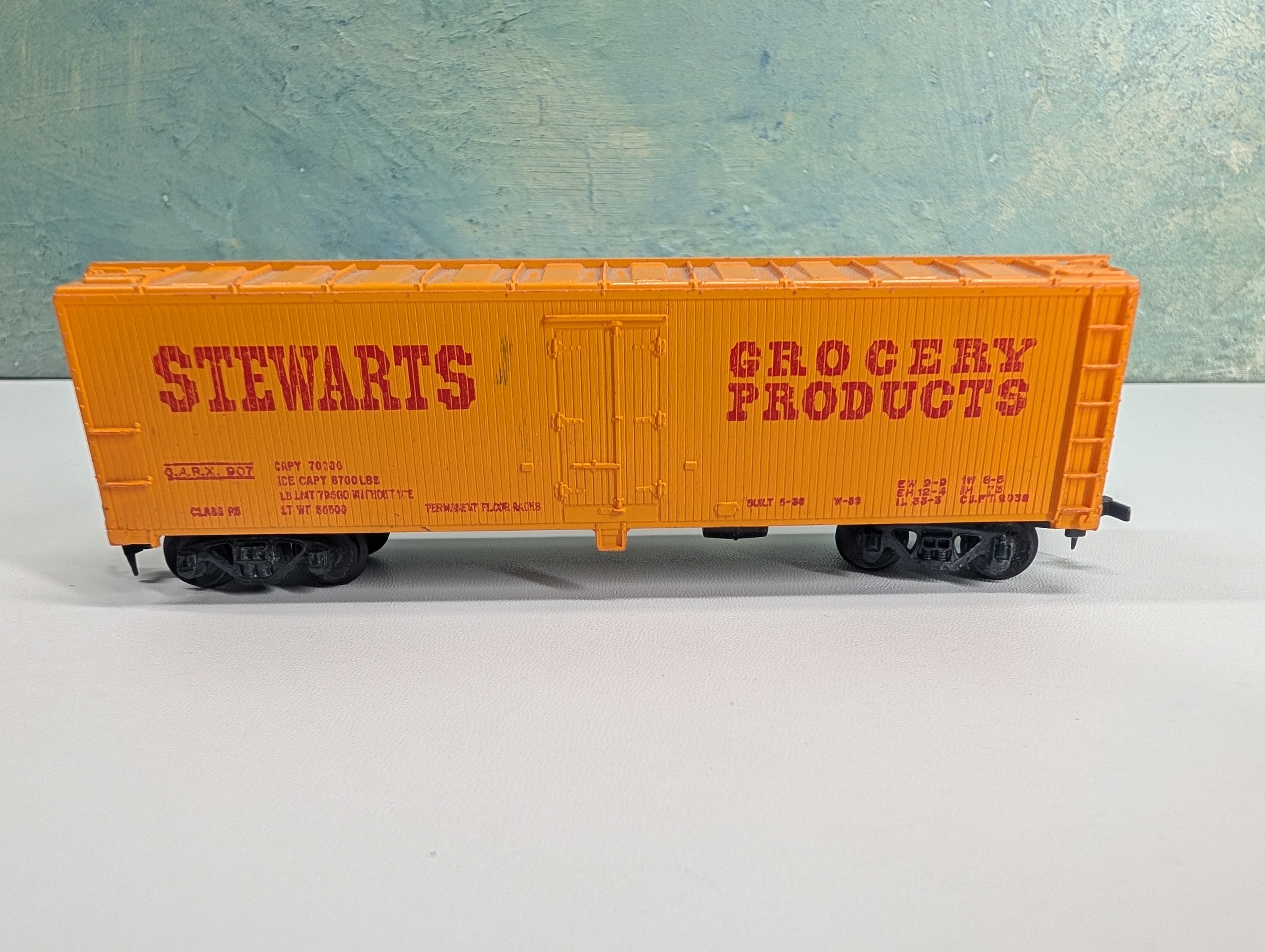 USED Mantua HO Scale 40' Billboard Stewarts Grocery Products GARX #907 RARE