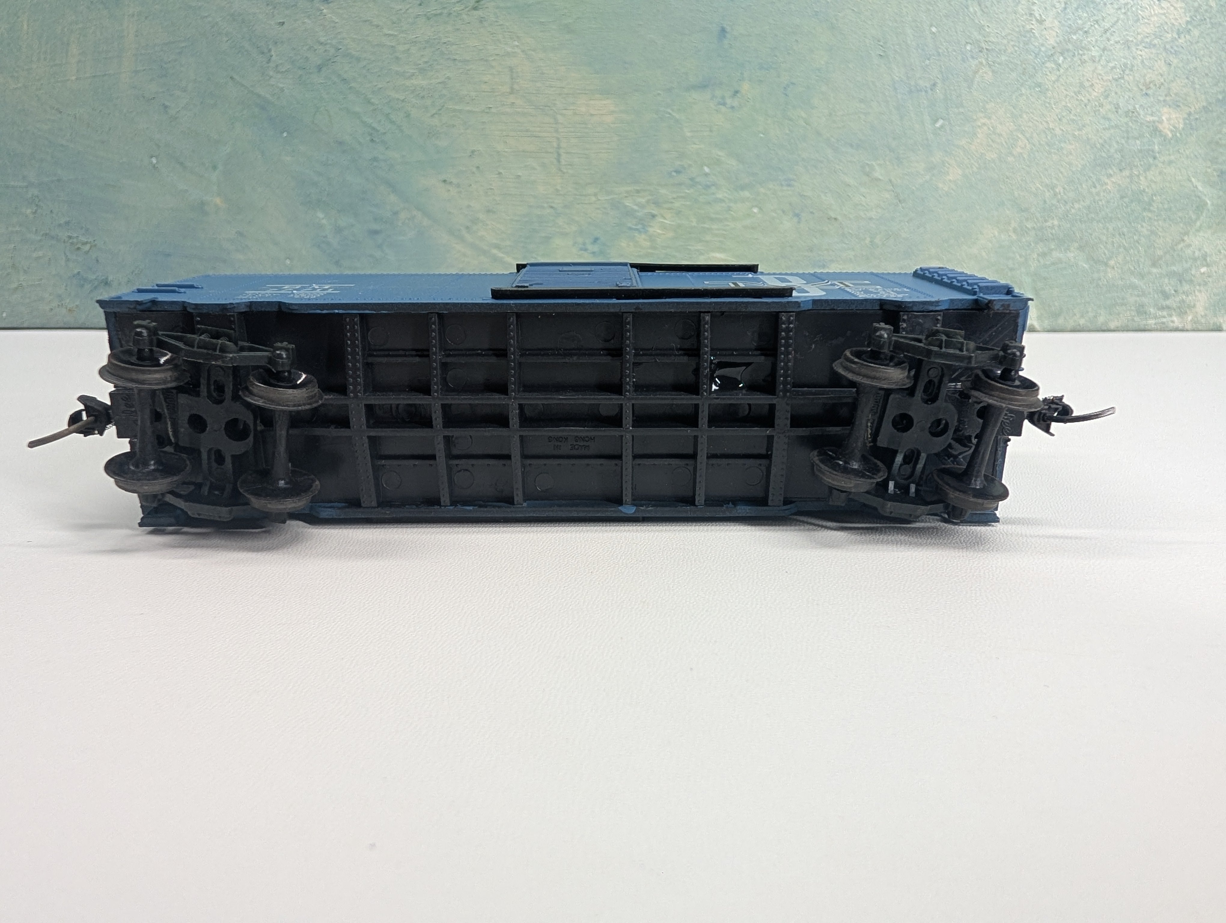 USED HO Scale 40' Box Car Boston and Maine BM #77711