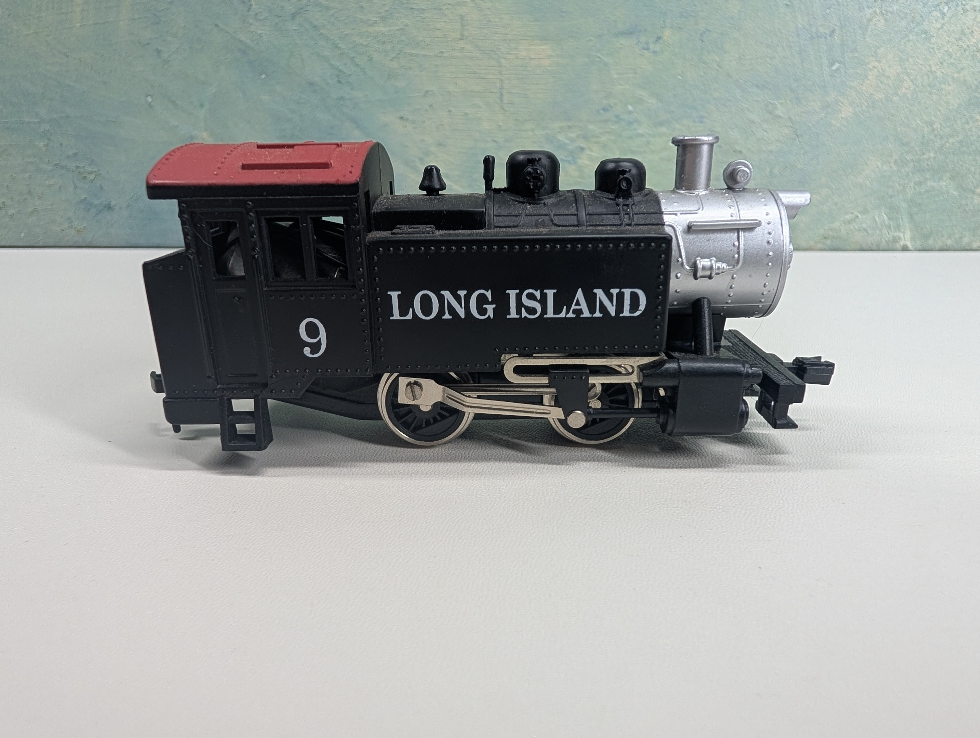 USED HO Scale Switcher Steam Locomotive Long Island #9 Runs Great! DC