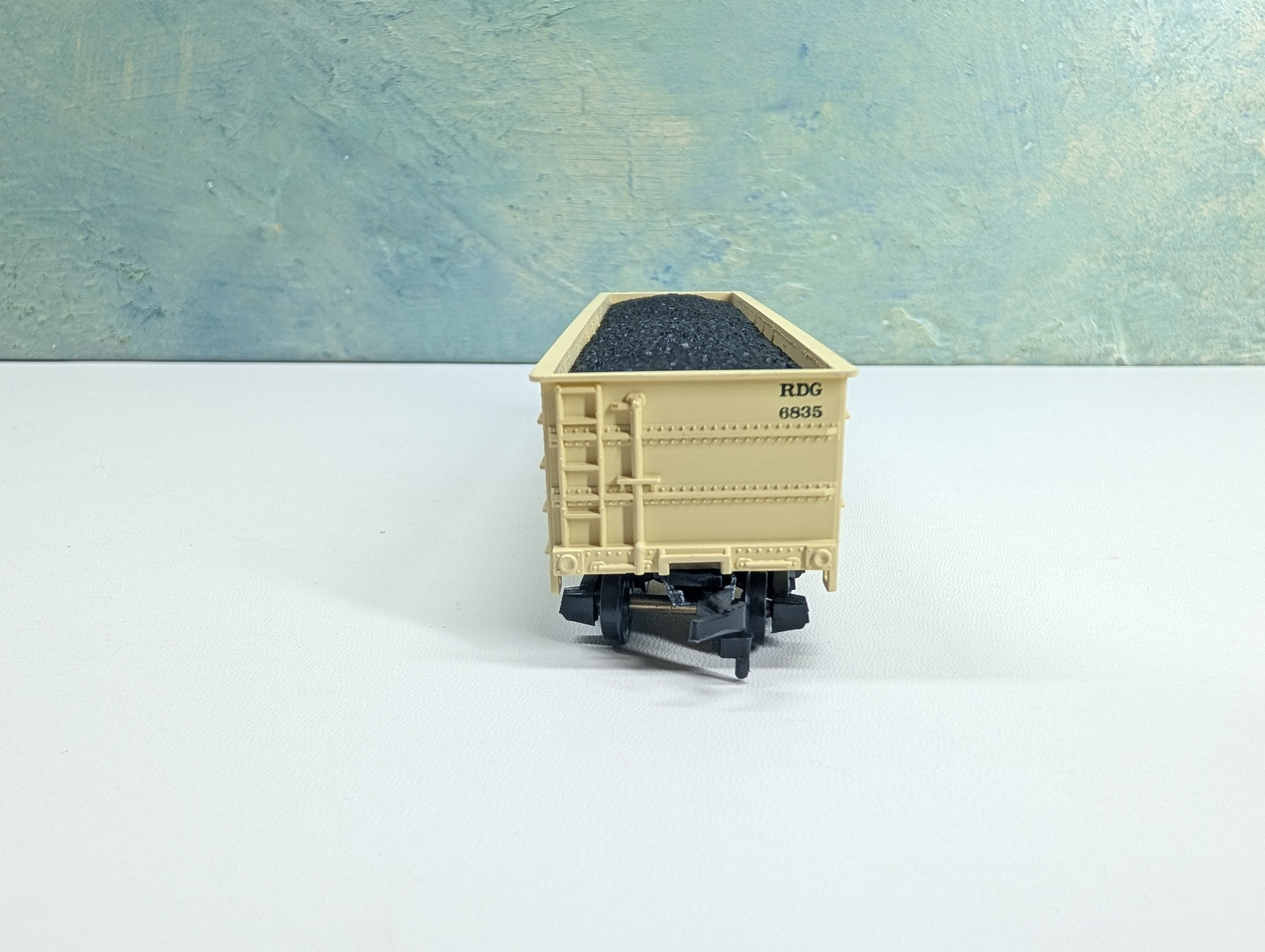 USED Mantua HO Scale Heavy 43' Gondola Reading RDG #6835