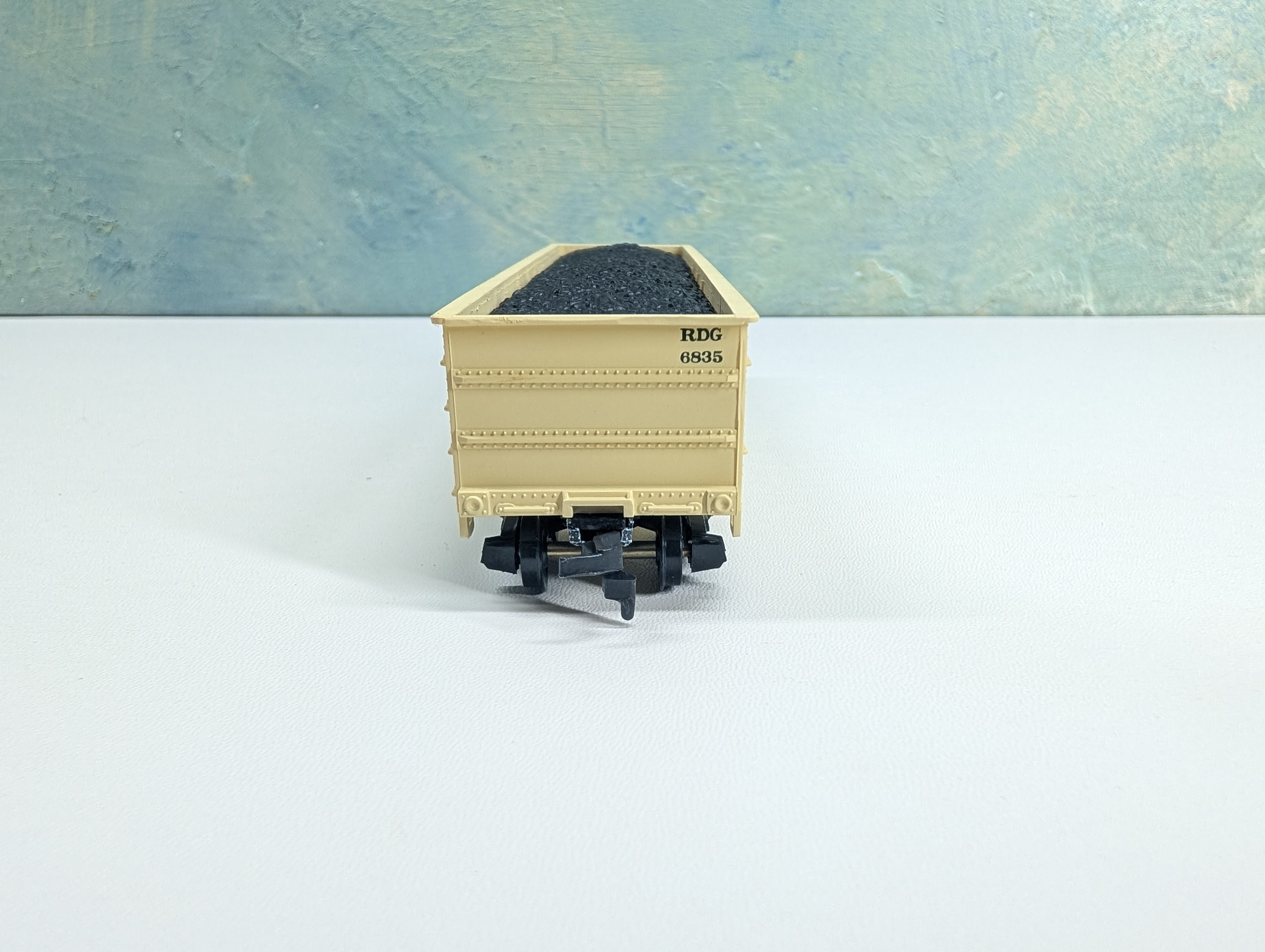 USED Mantua HO Scale Heavy 43' Gondola Reading RDG #6835