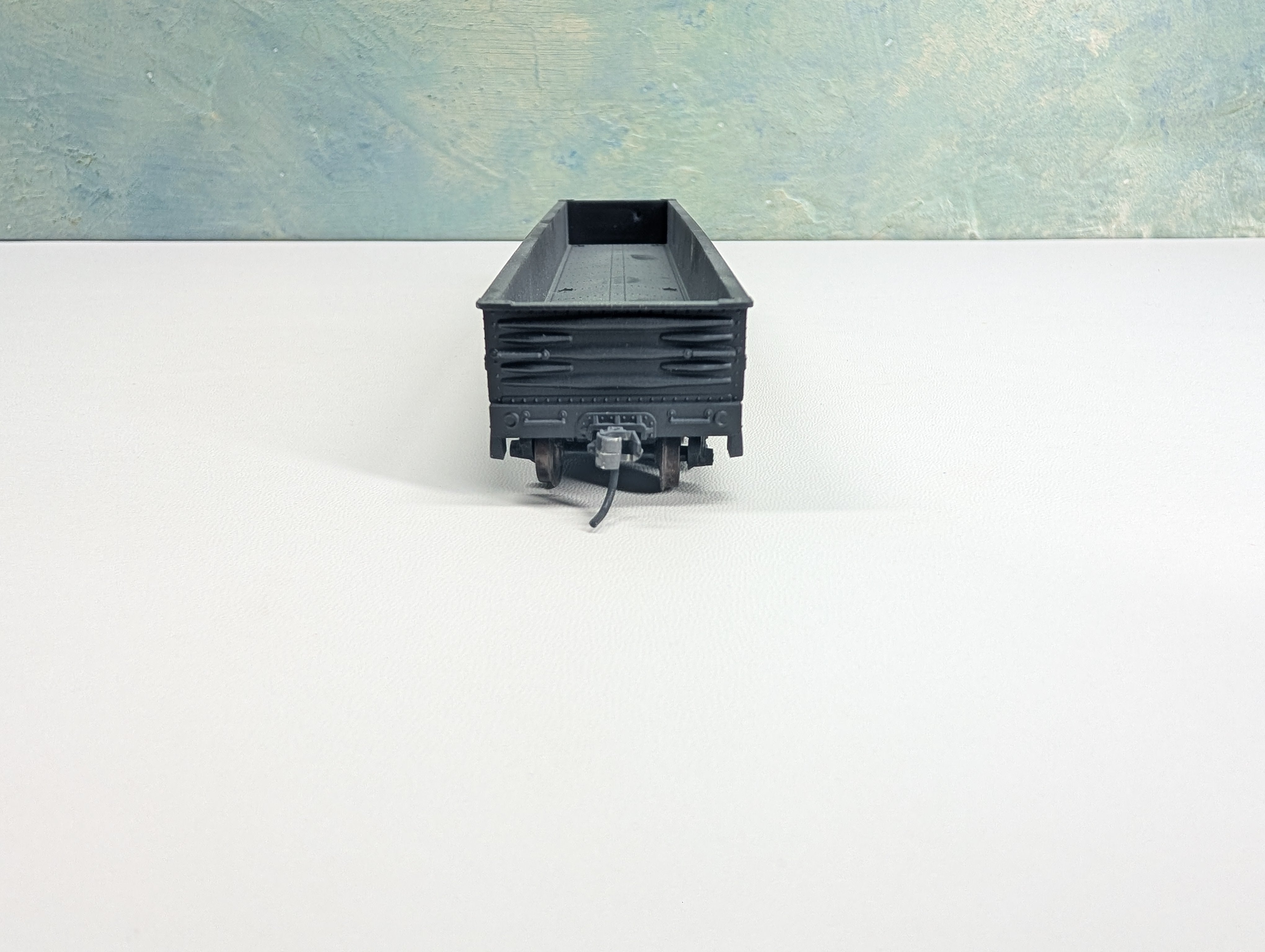 USED Athearn HO Scale 50' Open Gondola Jersey Central CNJ #89230 Bev-Bel, Metal Wheels