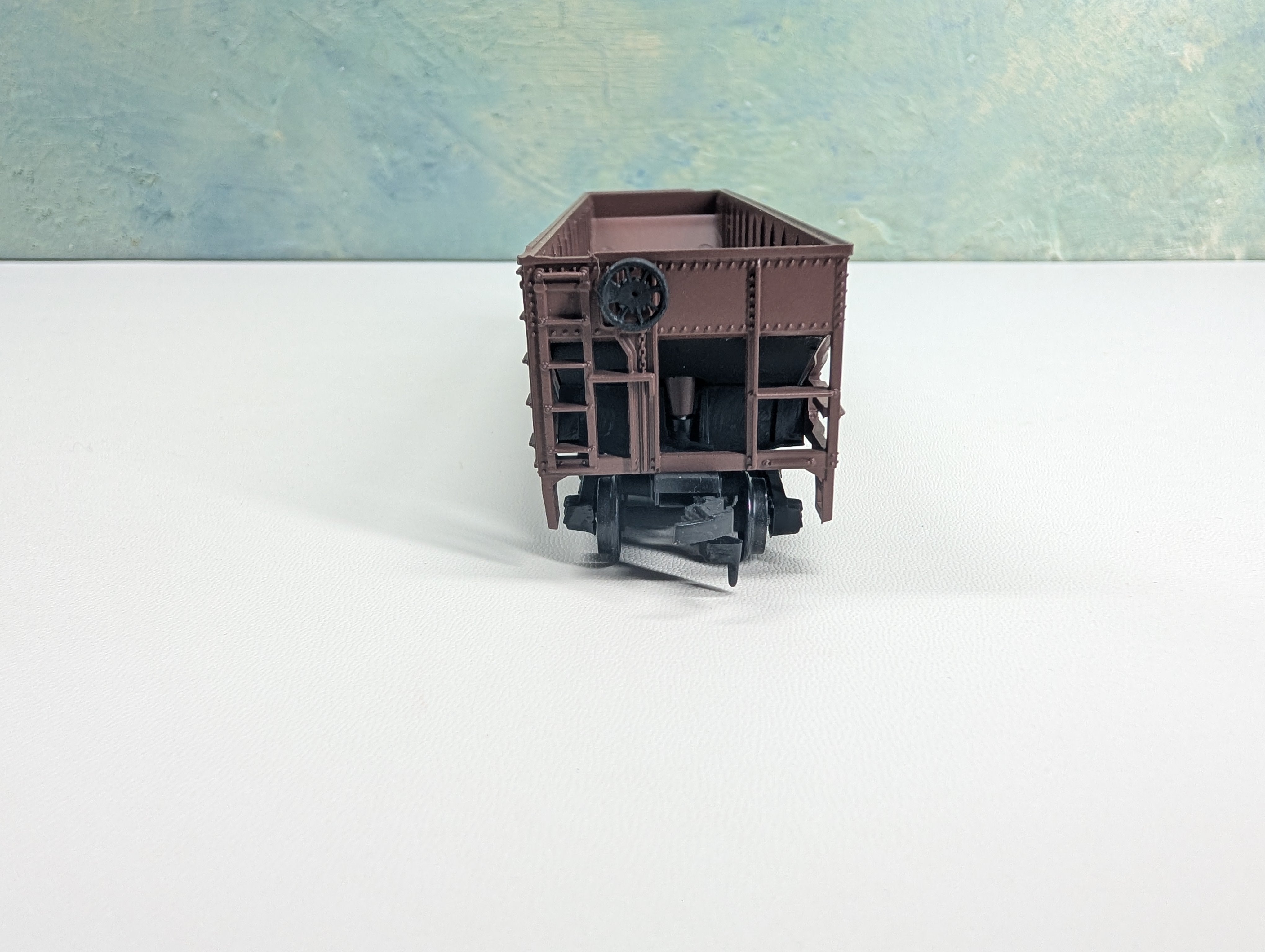 USED Athearn 1750 HO Scale Operating Quad Hopper Lehigh Valley LV #4127