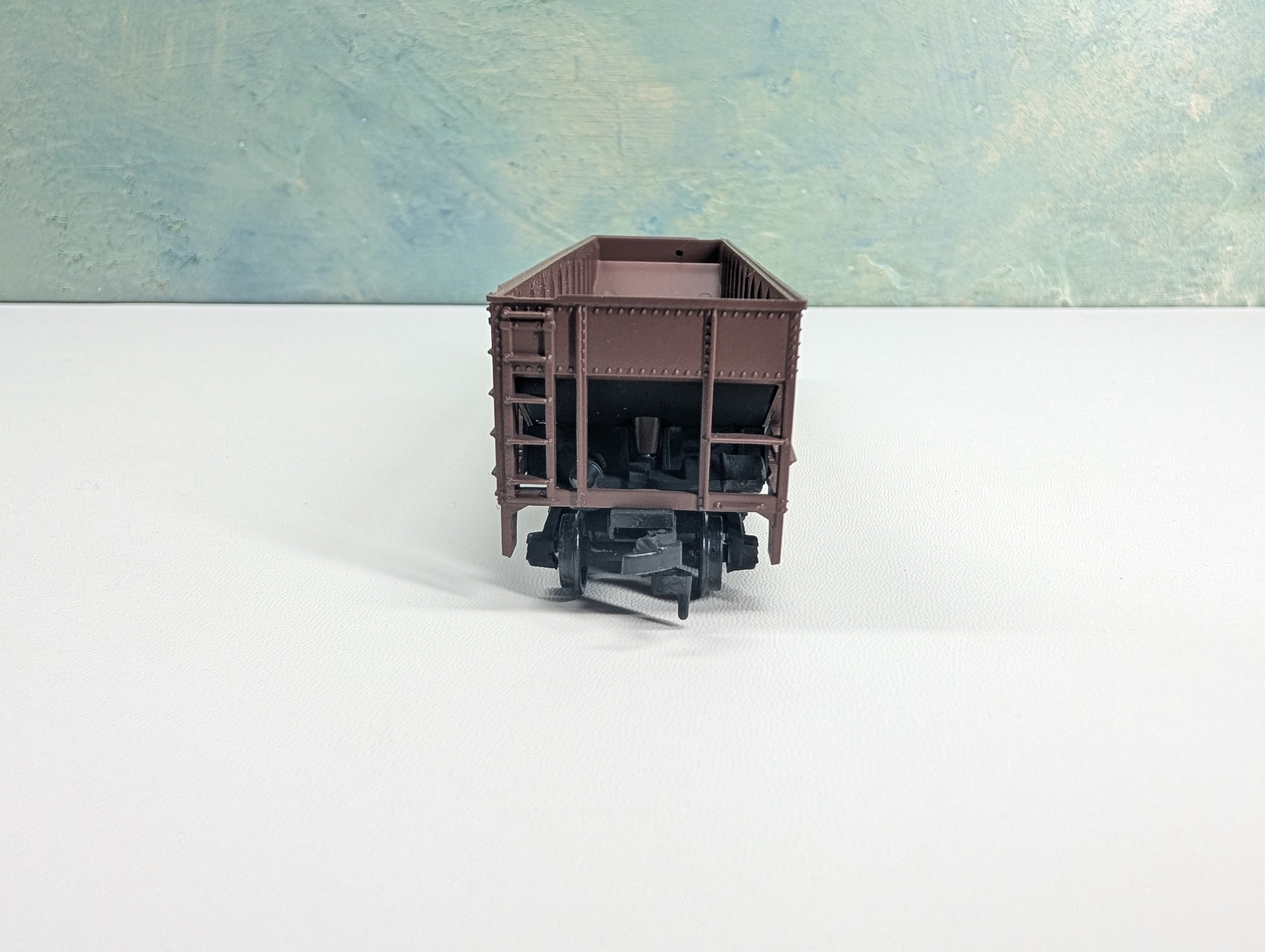 USED Athearn 1750 HO Scale Operating Quad Hopper Lehigh Valley LV #4127