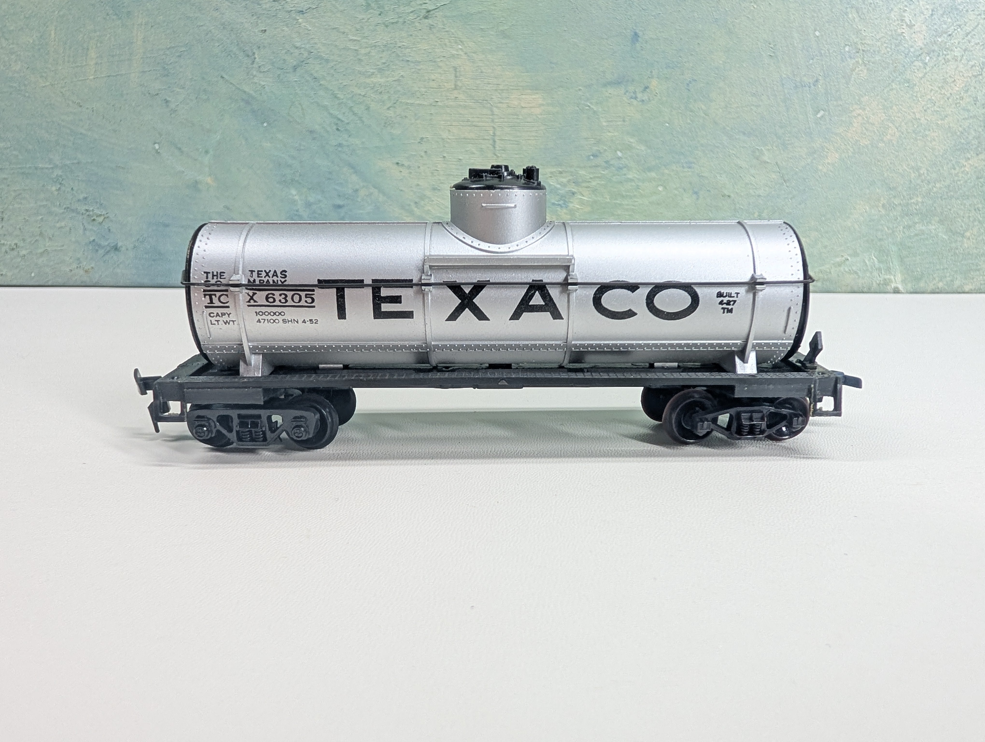 USED HO Scale Single Dome Tank Car Texaco TCX #6305