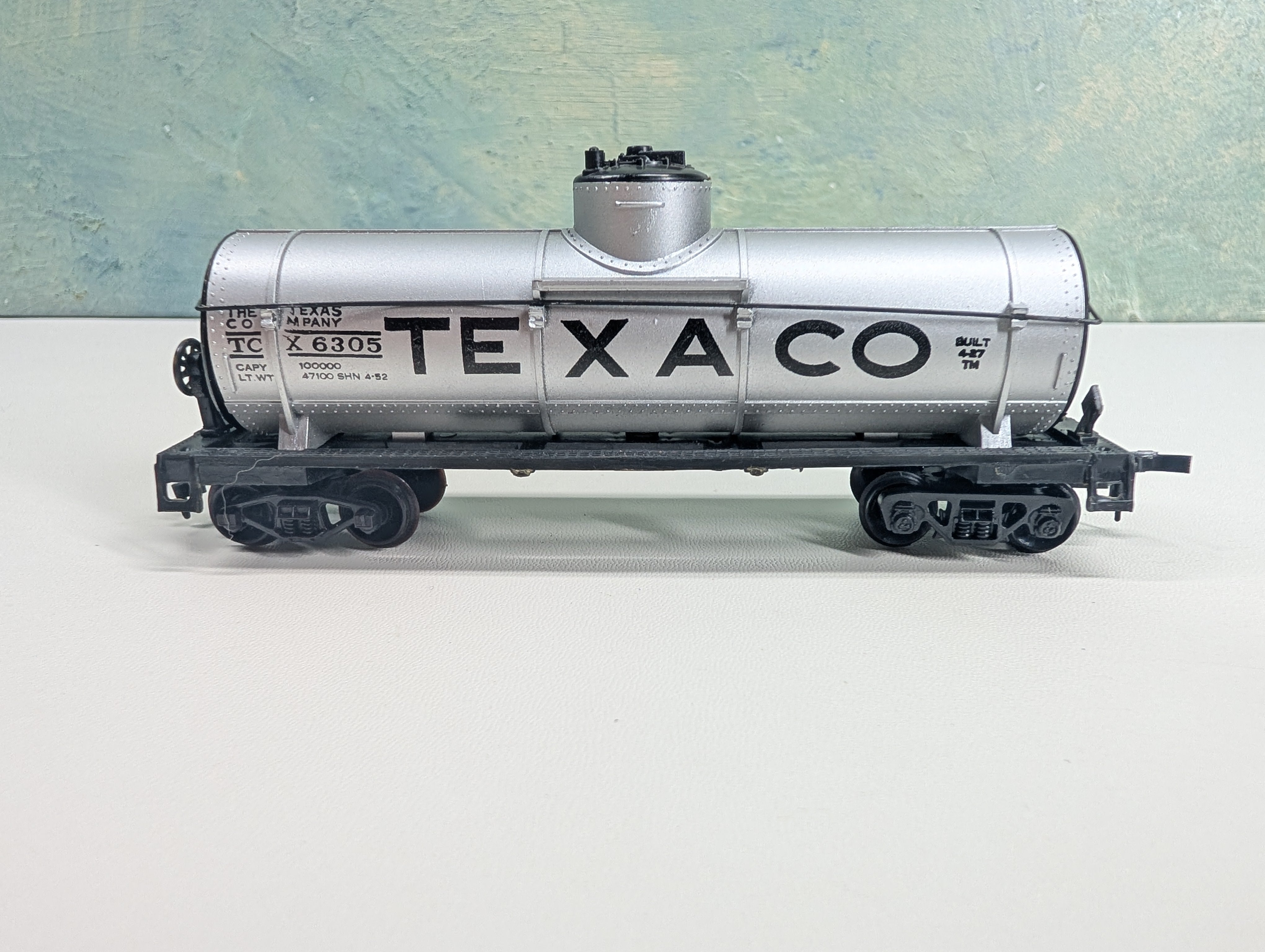 USED HO Scale Single Dome Tank Car Texaco TCX #6305