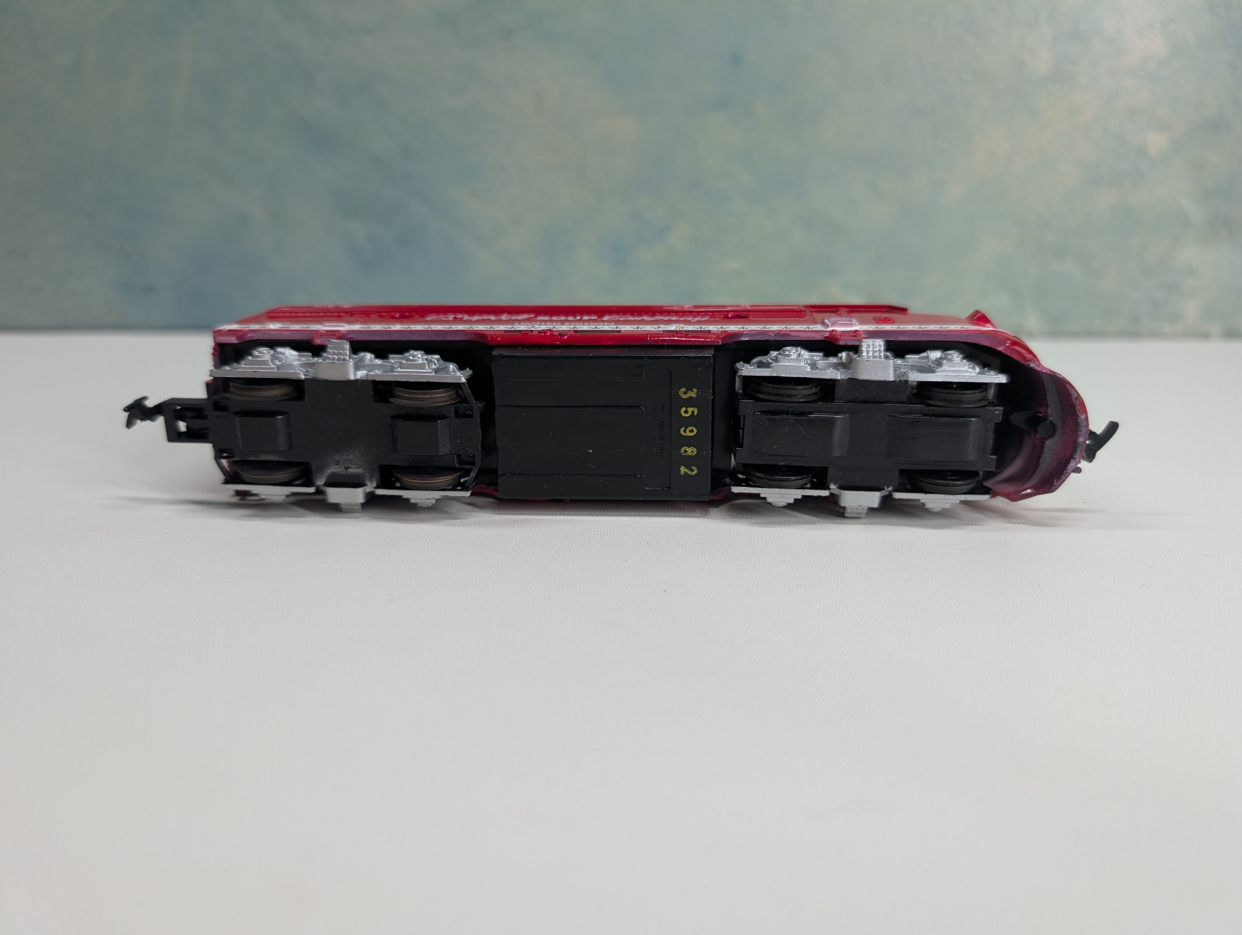 USED Life-Like HO Scale 1982 Campbell's Soup Company Locomotive Tested! DC