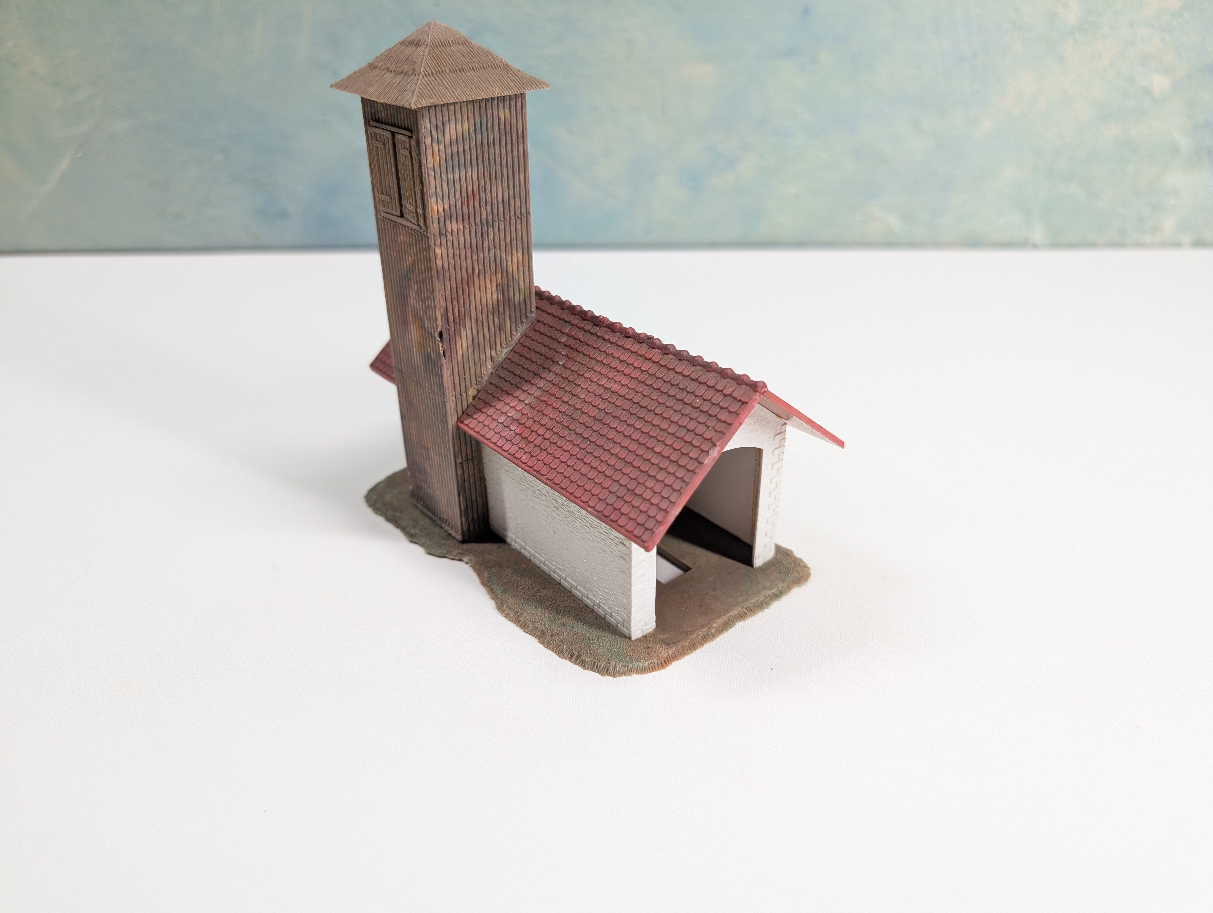 USED Faller HO Scale Fire Brigade Engine House