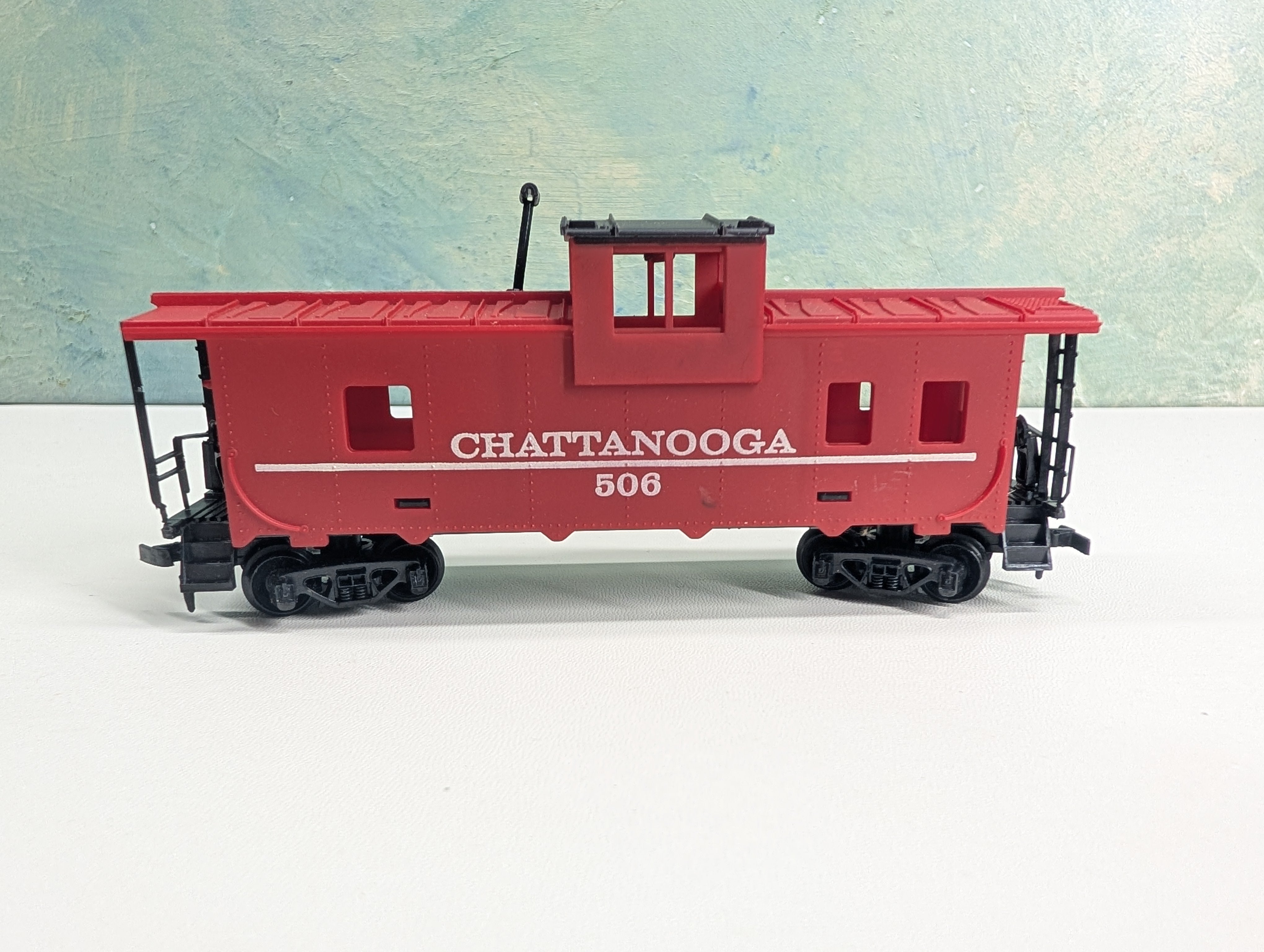 USED Tyco HO Scale Caboose Chattanooga #506