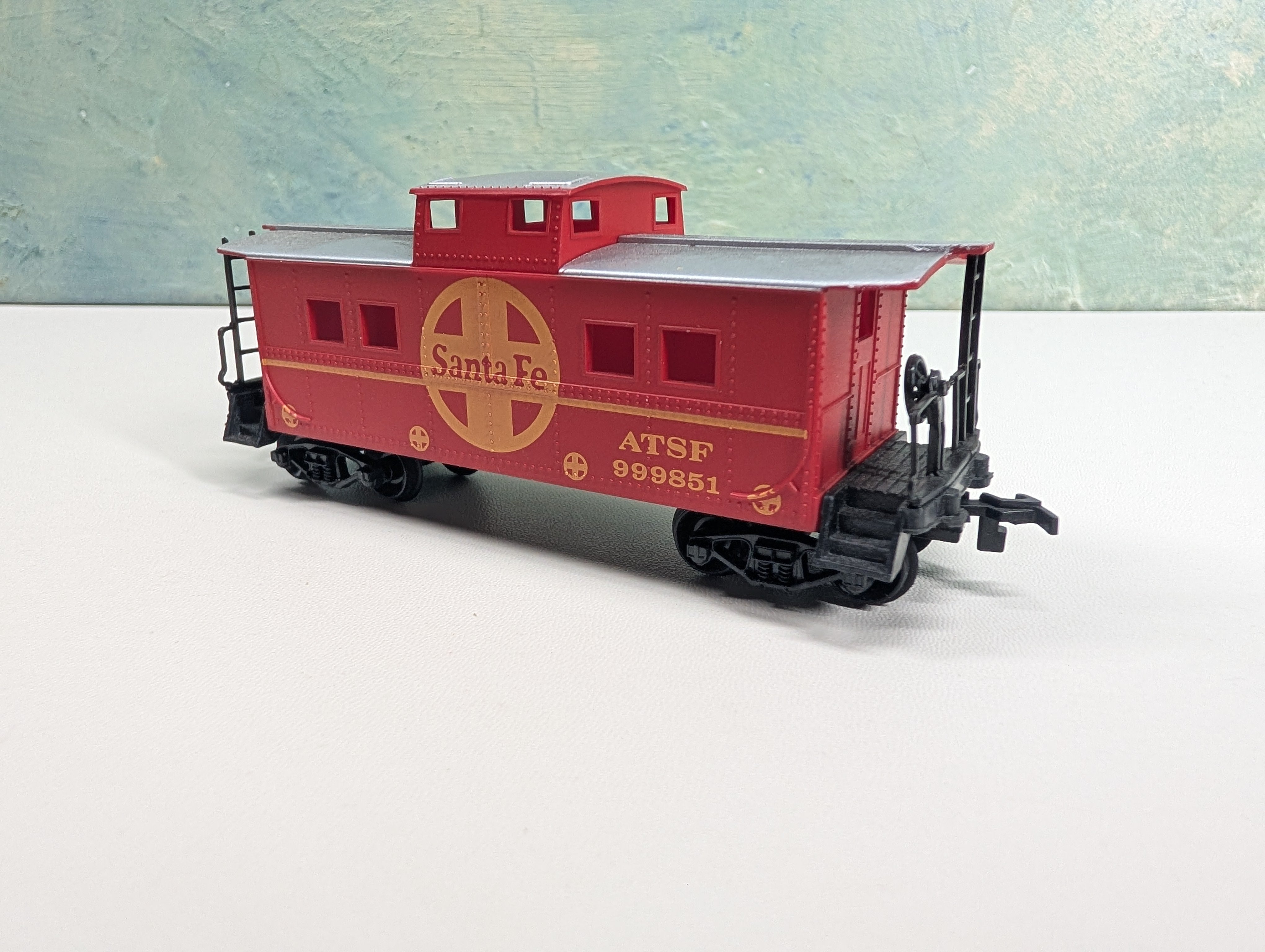 USED Life-Like HO Scale Caboose Santa Fe ATSF #999851