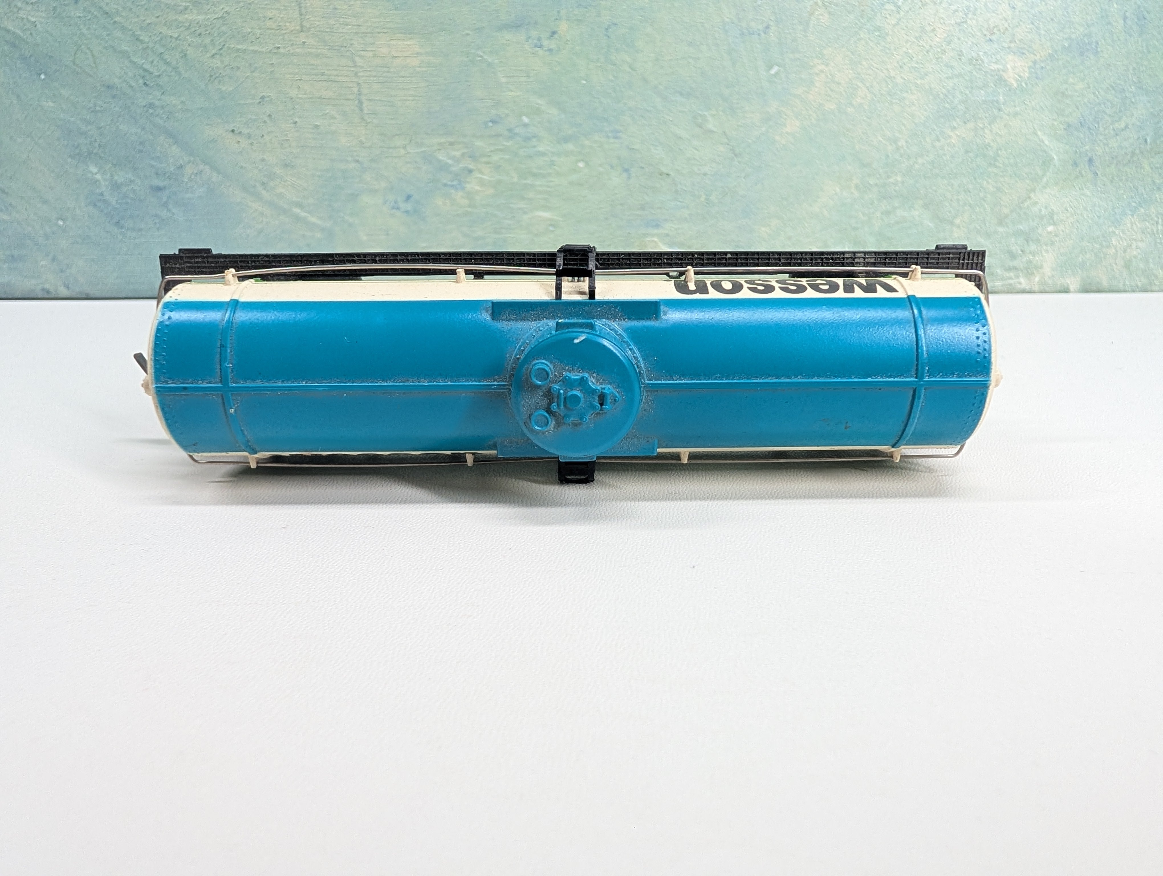 USED Tyco HO Scale Single Dome Tank Car Wesson Vegetable Oil GATX #9876