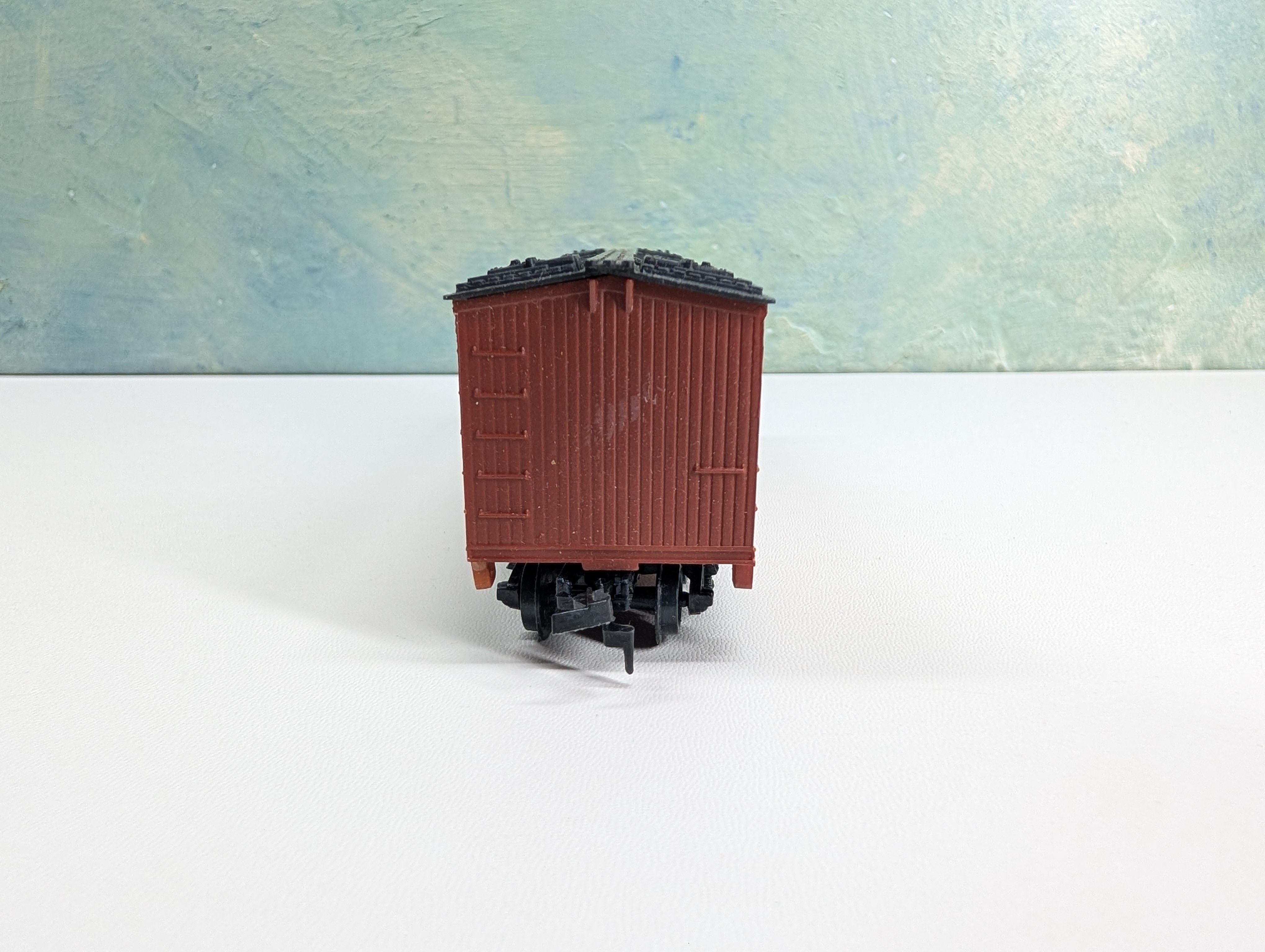 USED Life-Like HO Scale 38' Wooden Reefer Box Car Dubuque URTX #4750