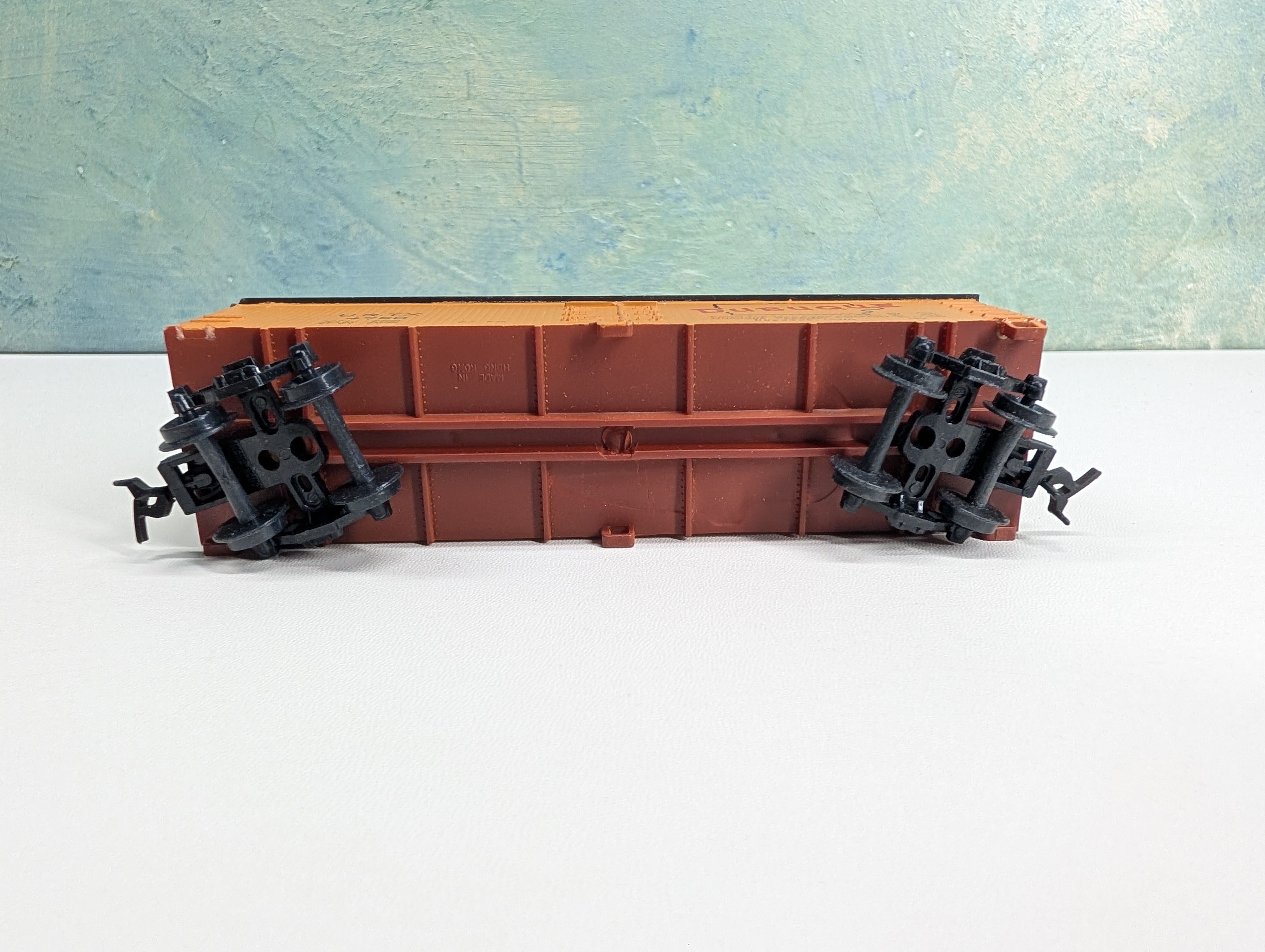 USED Life-Like HO Scale 38' Wooden Reefer Box Car Dubuque URTX #4750