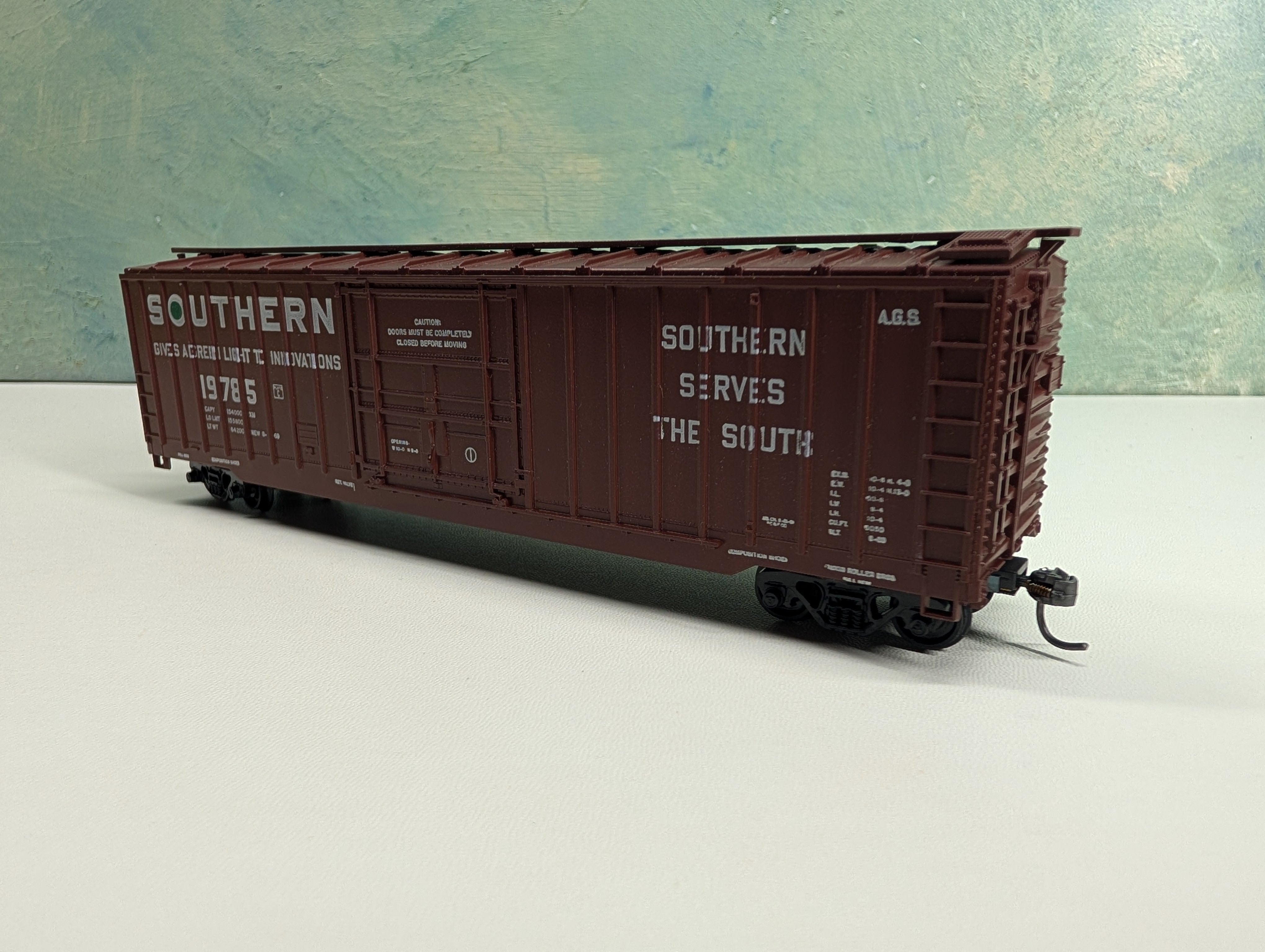 USED Athearn 1345 HO Scale 50' OB Box Car Southern #19785