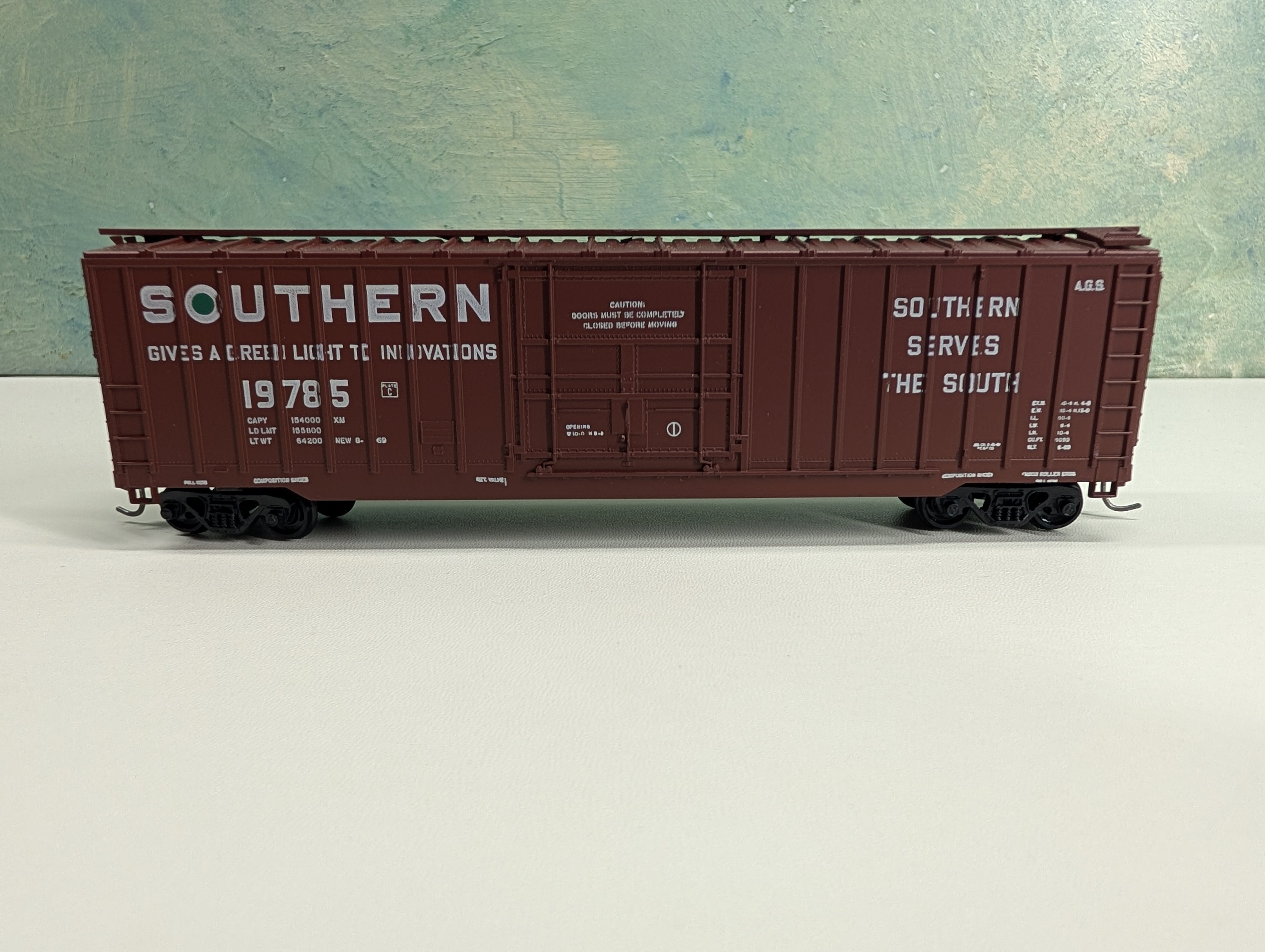 USED Athearn 1345 HO Scale 50' OB Box Car Southern #19785