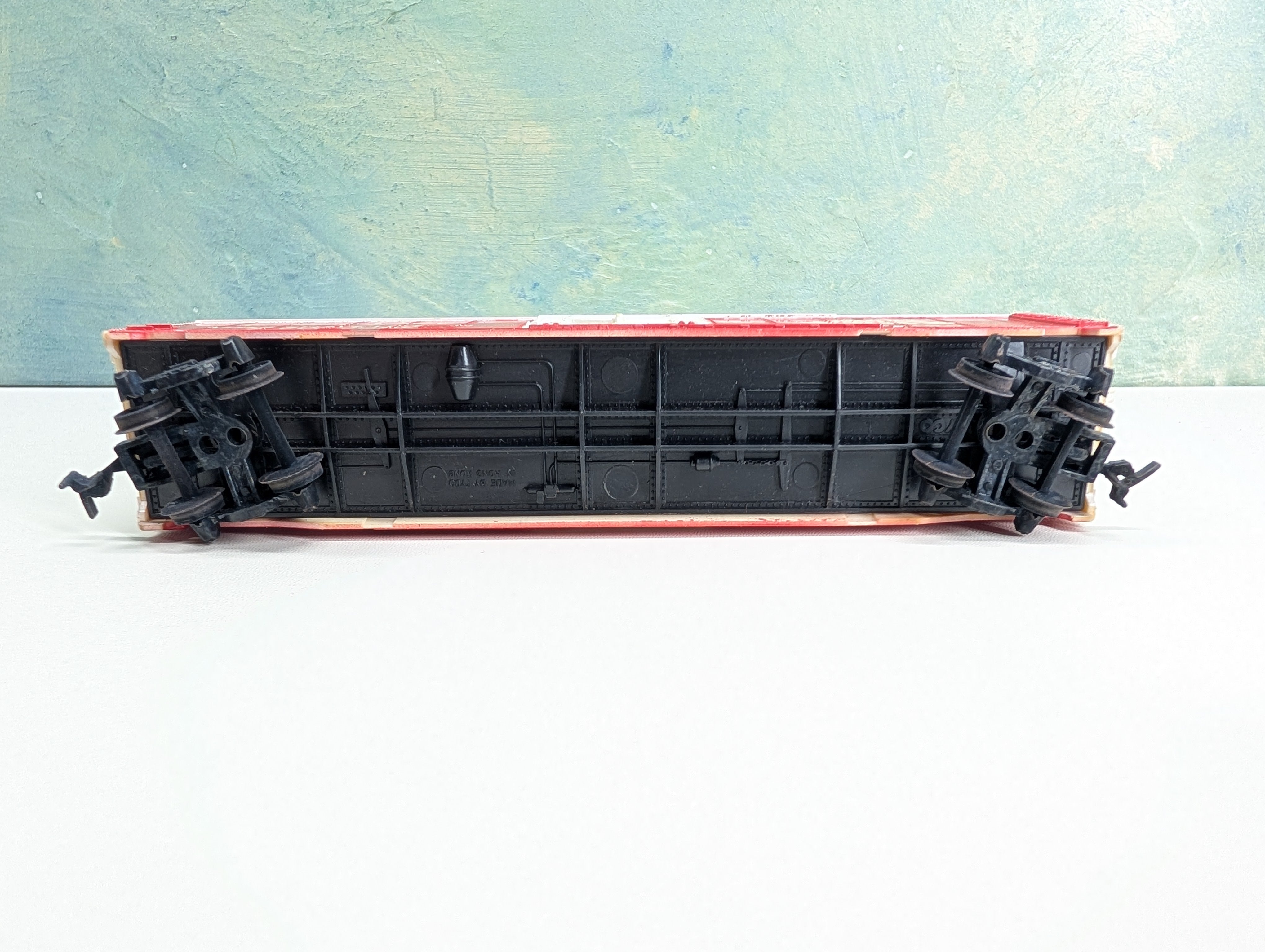 USED Tyco HO Scale 50' PD Billboard Box Car Old Spice