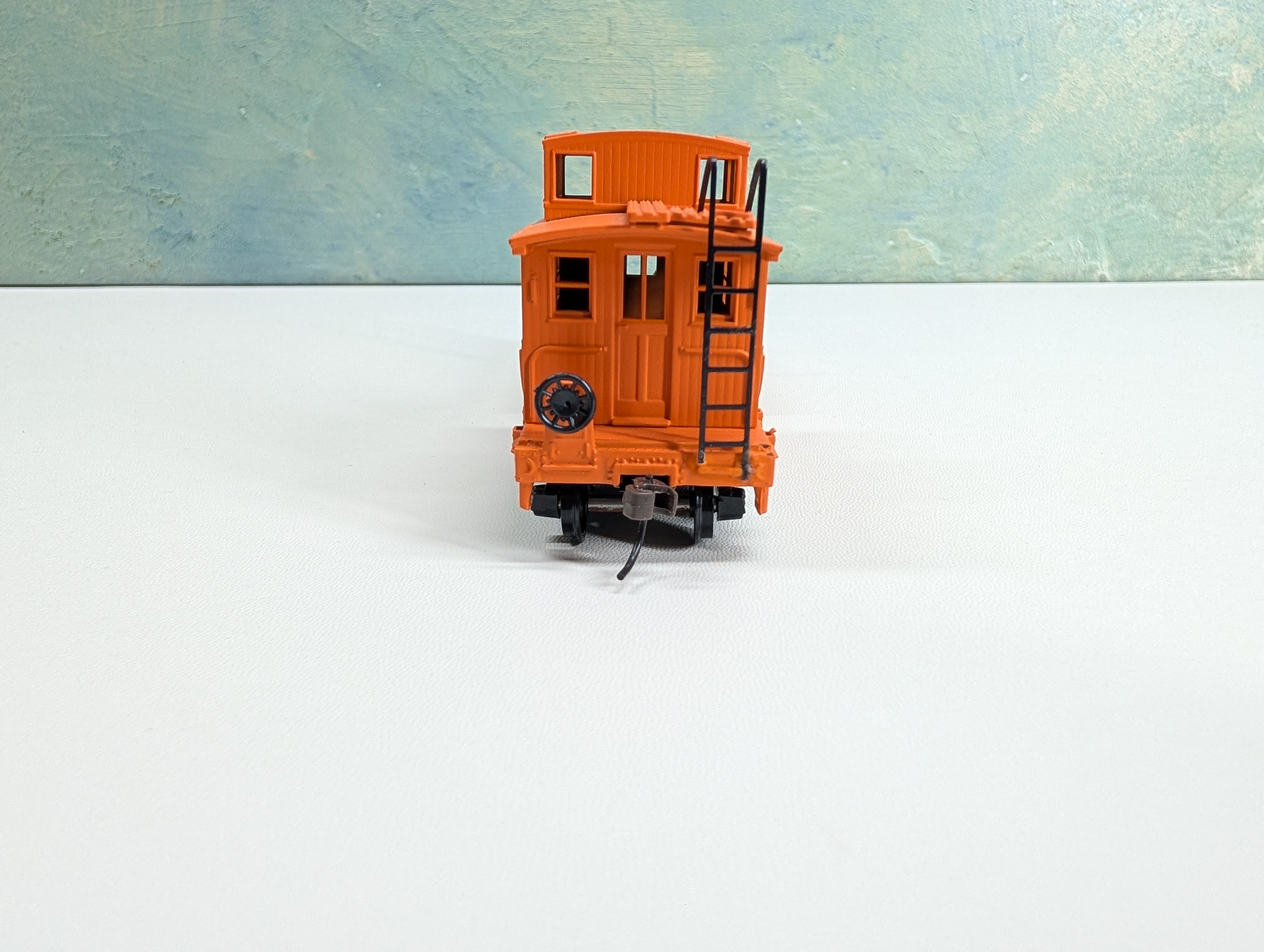 USED Athearn 1283 HO Scale Work Caboose, Orange CSX #912831