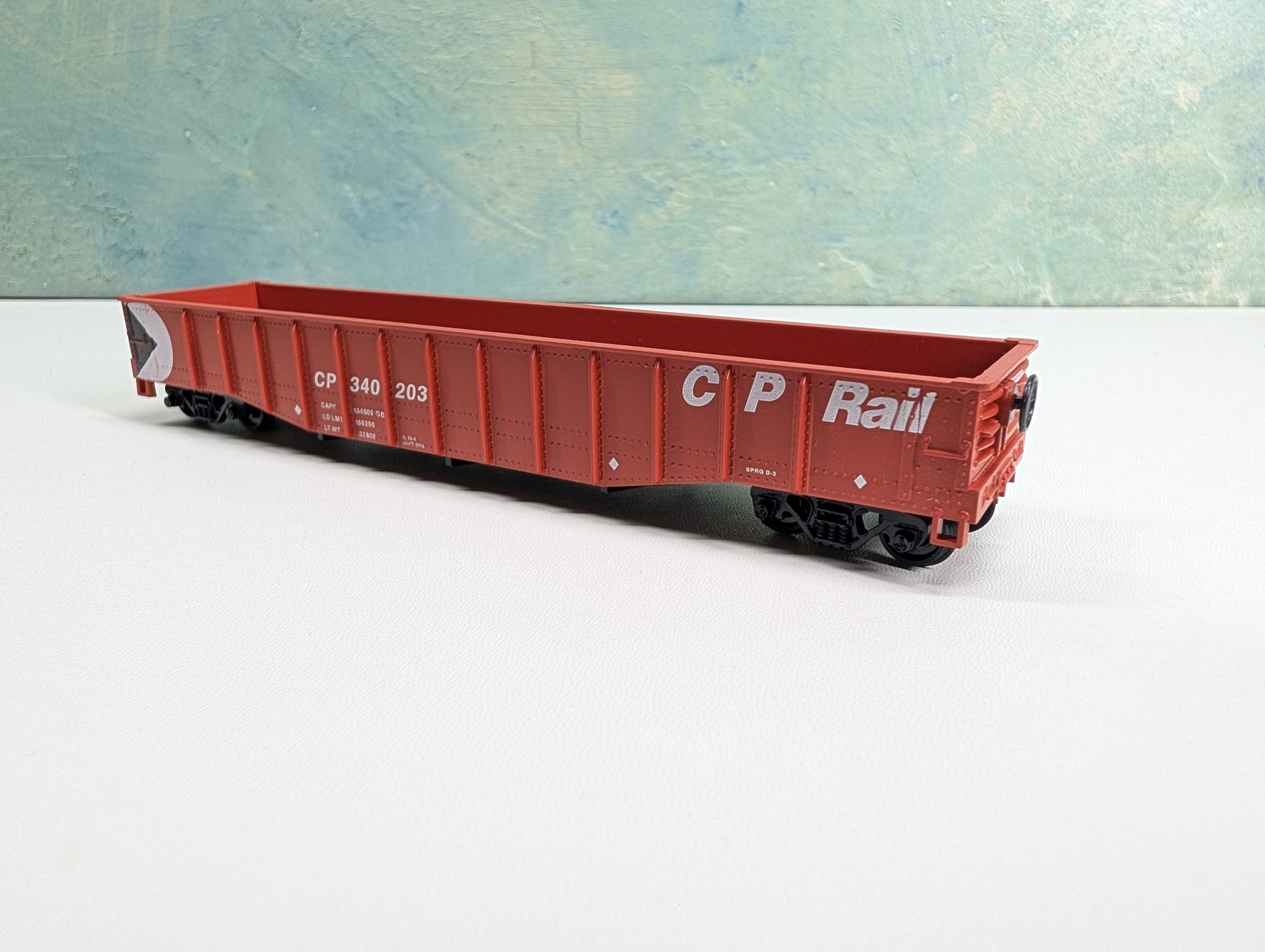 USED Athearn HO Scale Gondola CP Rail #340203