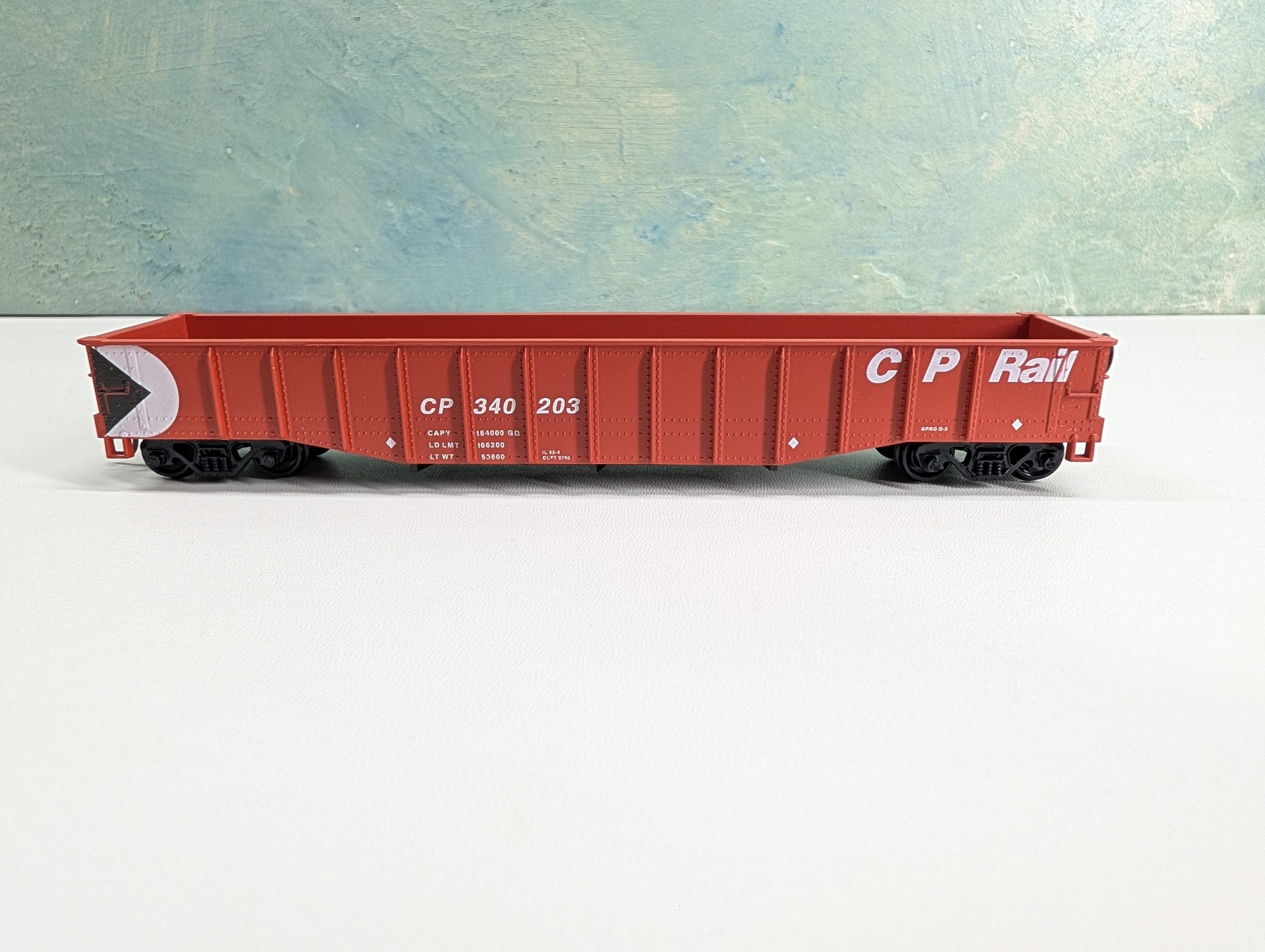 USED Athearn HO Scale Gondola CP Rail #340203