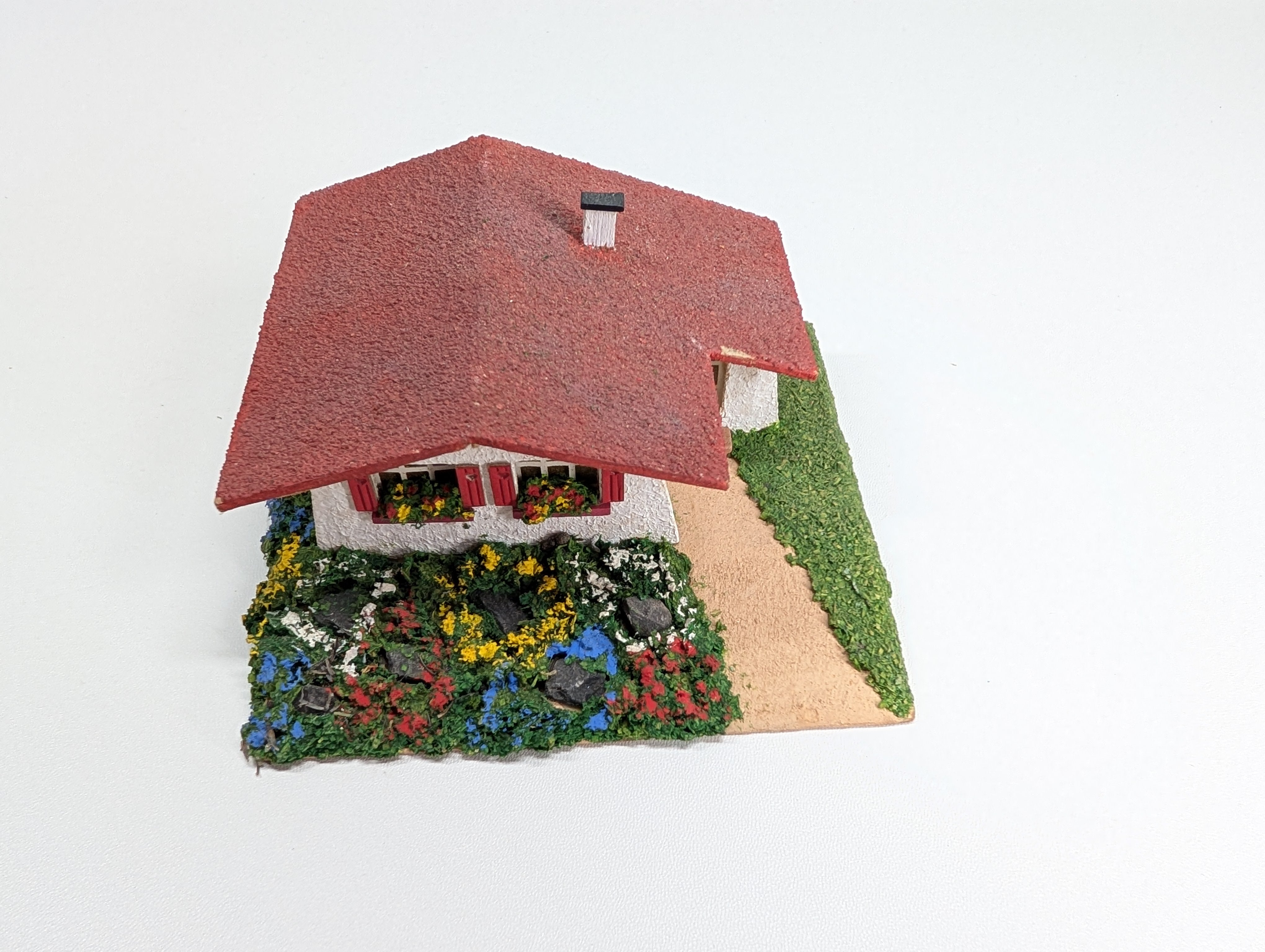 USED Rudolf Spitaler 1652359 HO Scale Villa on Hill, West Germany, German Home RARE