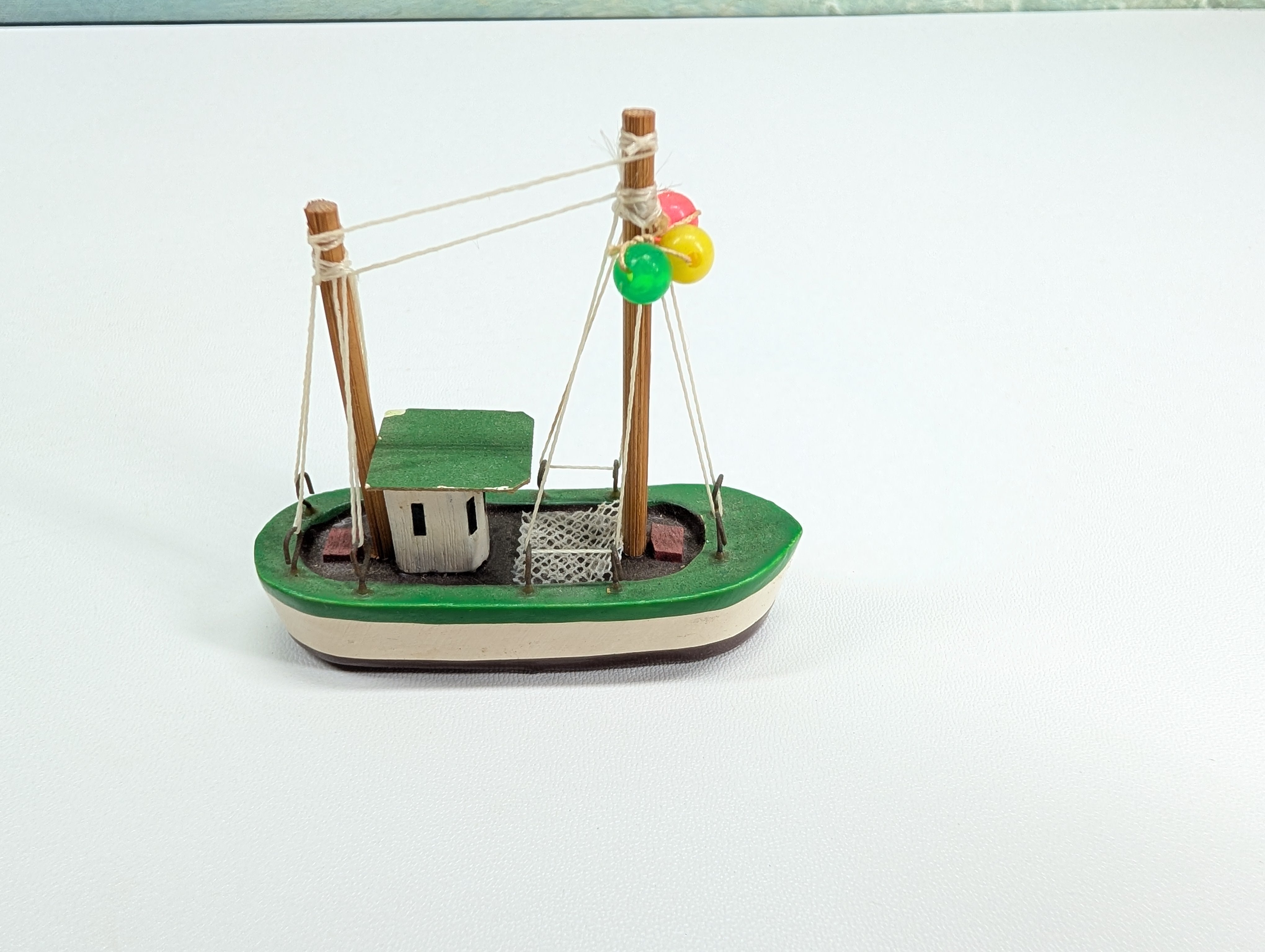 USED HO Scale Wooden Boat