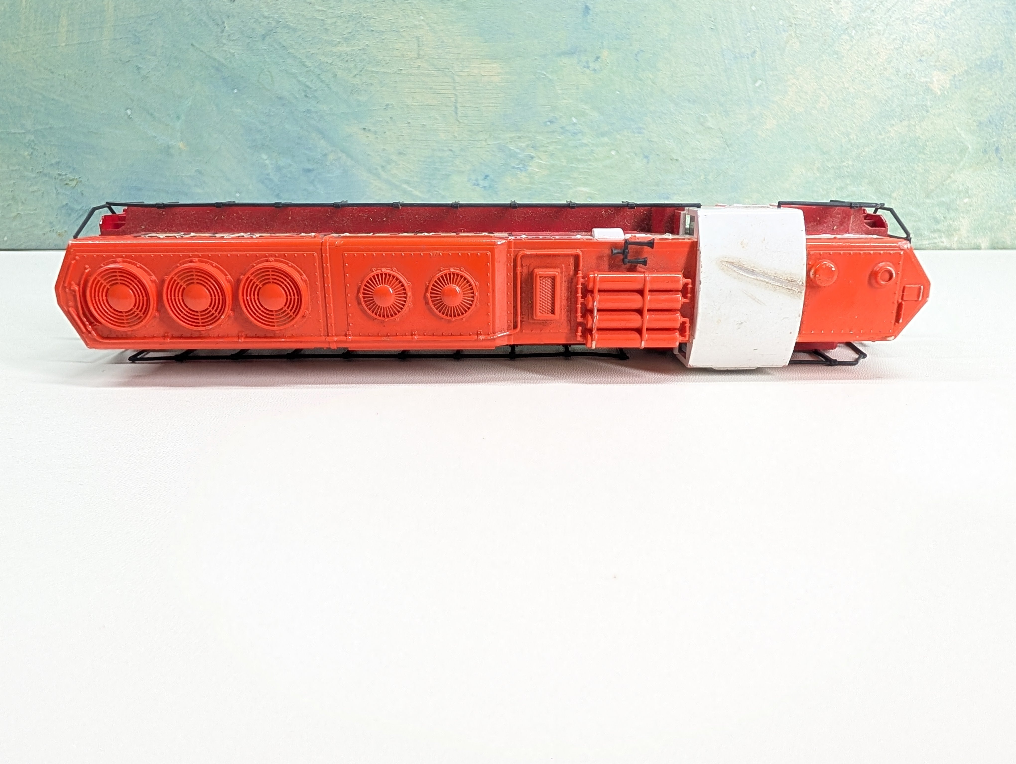 USED Tyco HO Scale SD-24 Diesel Locomotive Rocky Mountain Line Runs Great! DC
