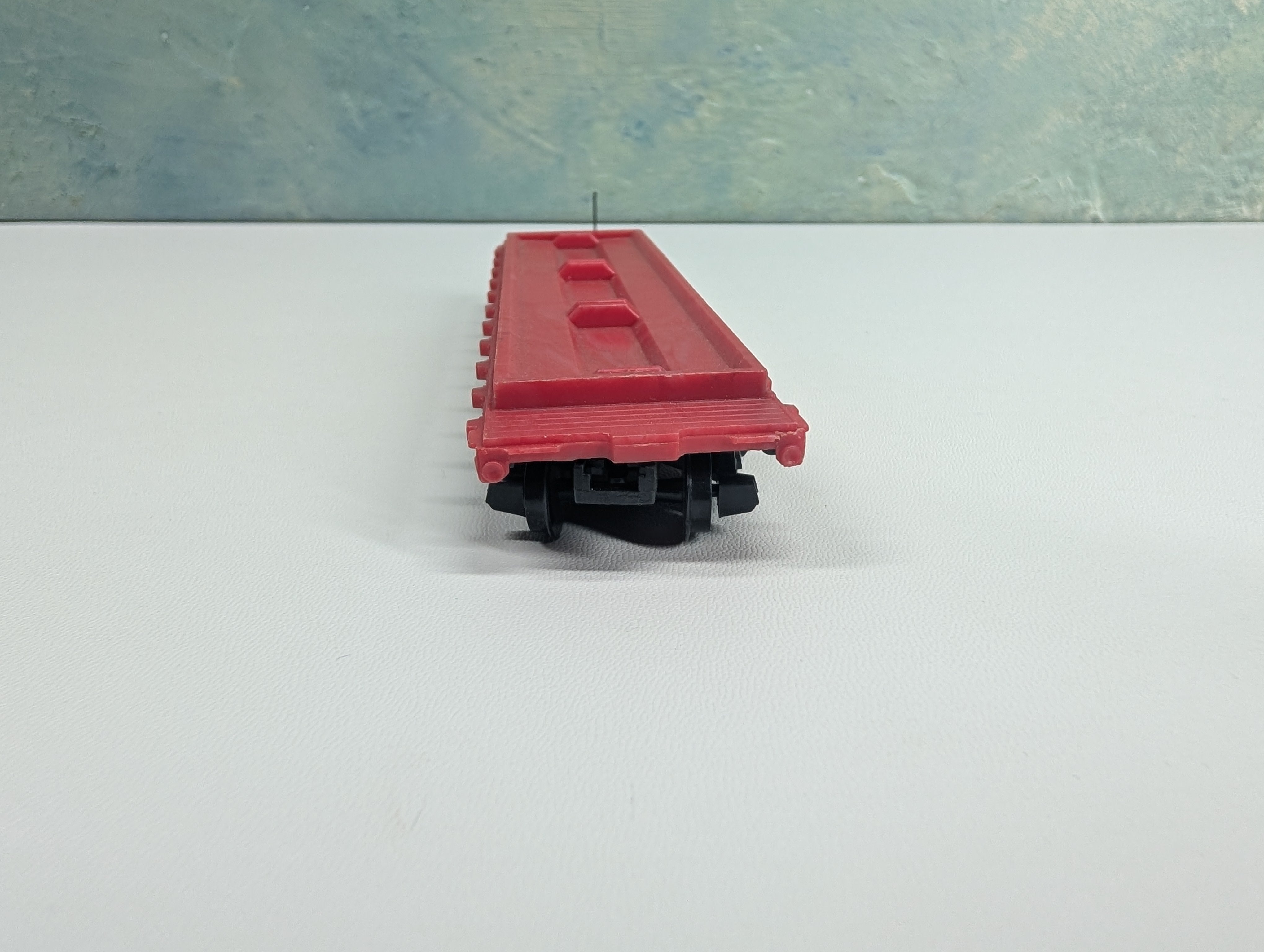 USED Tyco HO Scale 40' Flat Car Great Northern