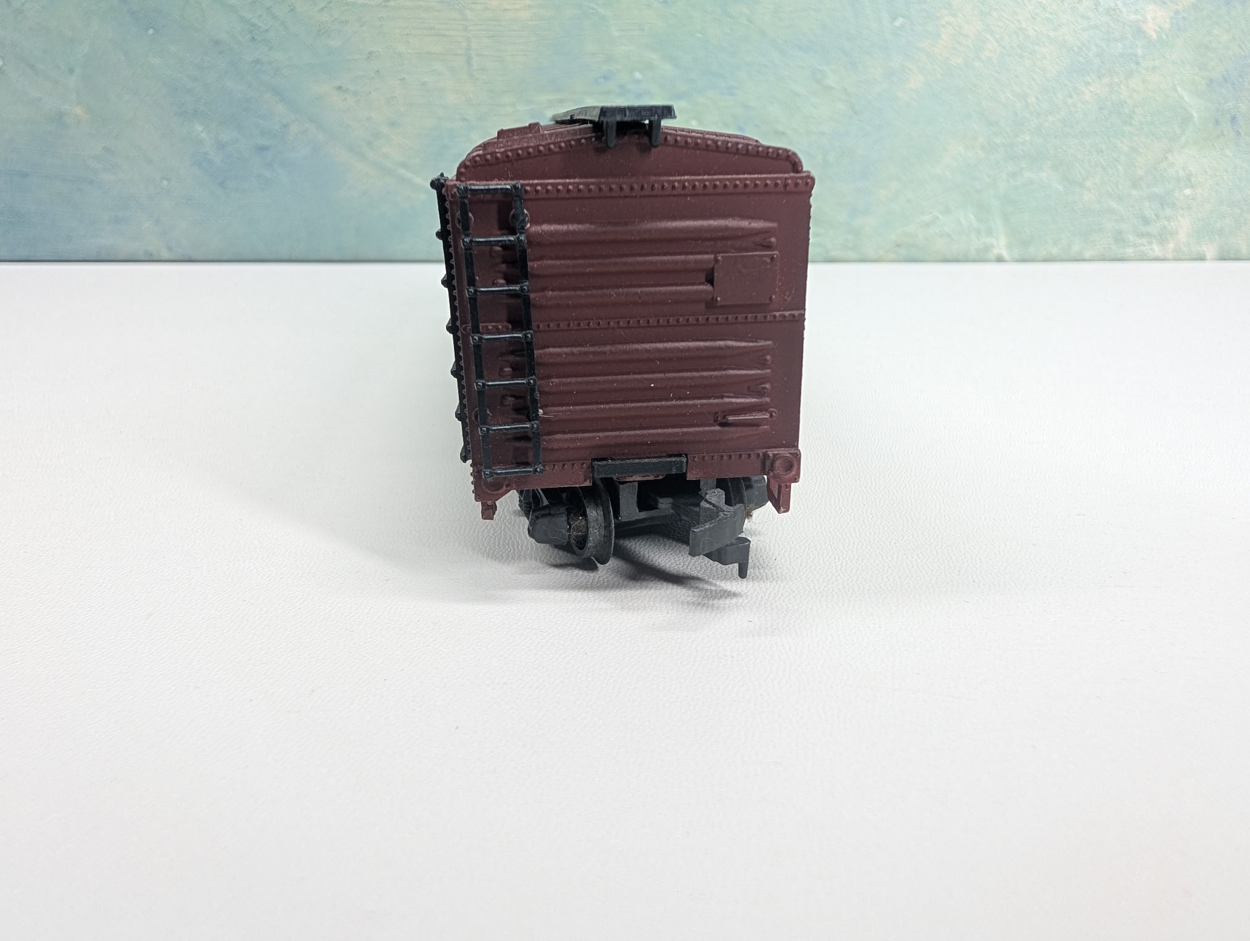 USED AHM HO Scale 41' Wooden Box Car Baltimore and Ohio #57440