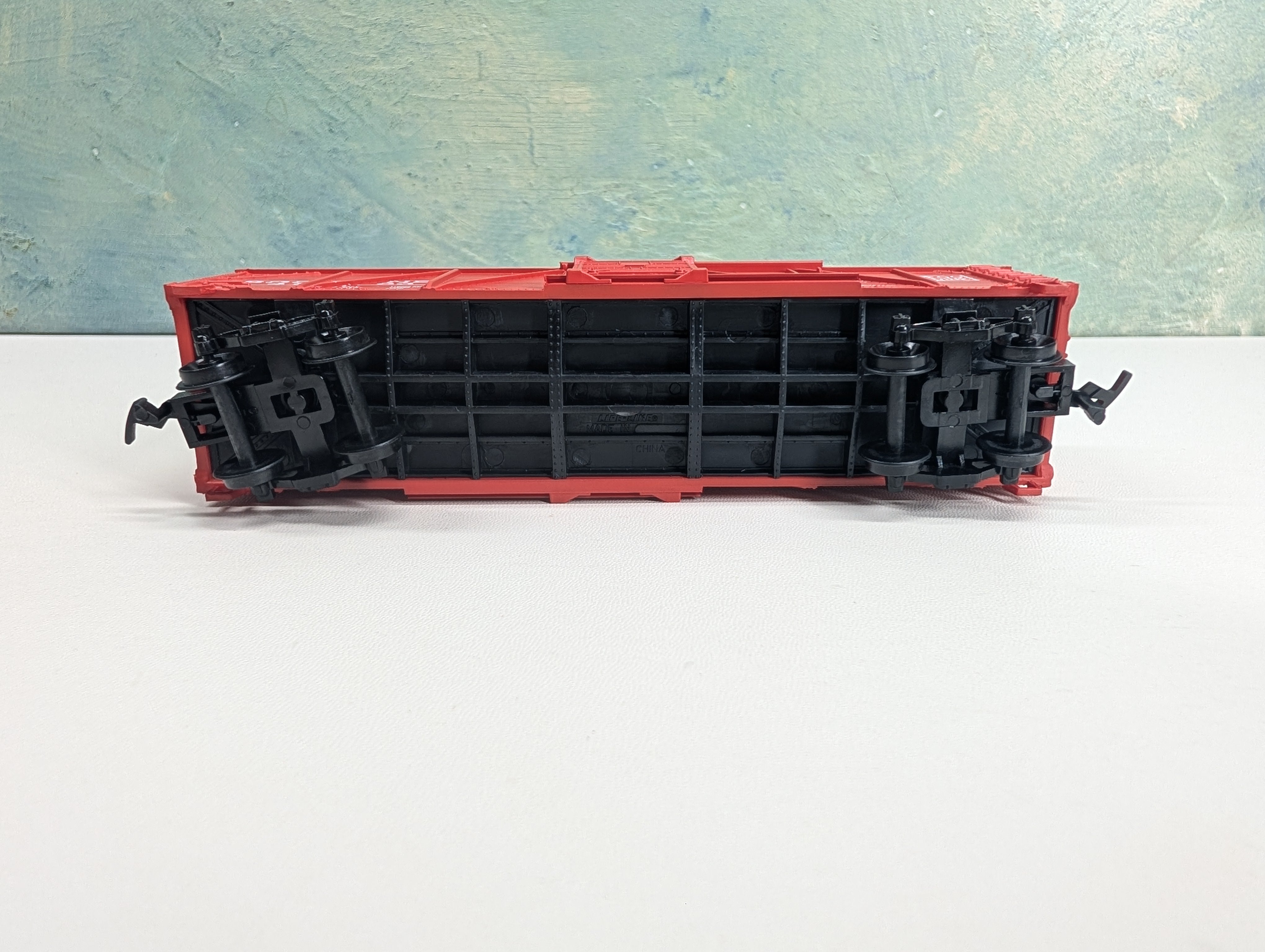 USED Life-Like 8579 HO Scale Wooden Box Car SOO Line #41086