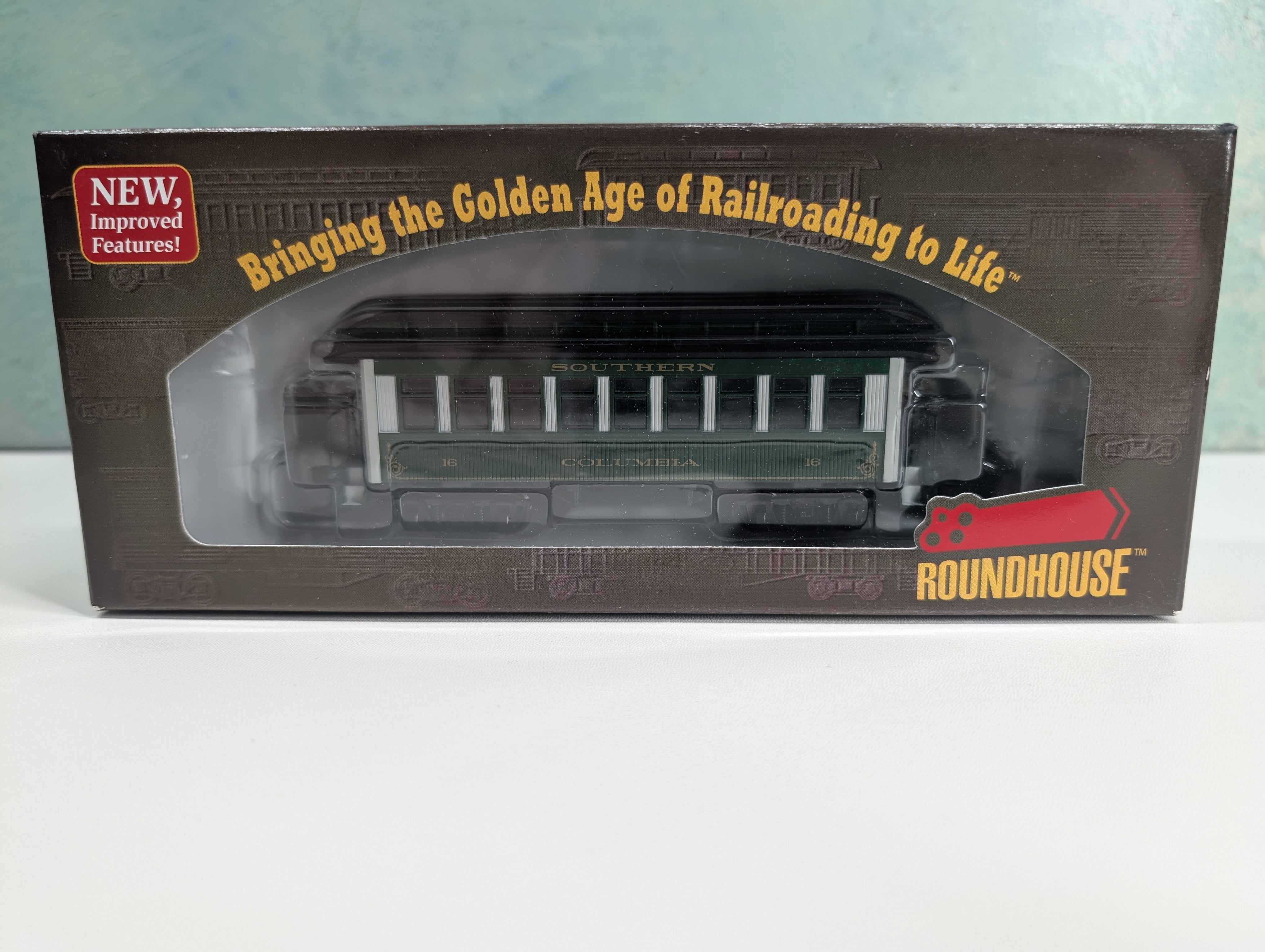 USED Roundhouse 84285 HO Scale Overton Coach Passenger Car Southern Columbia #16