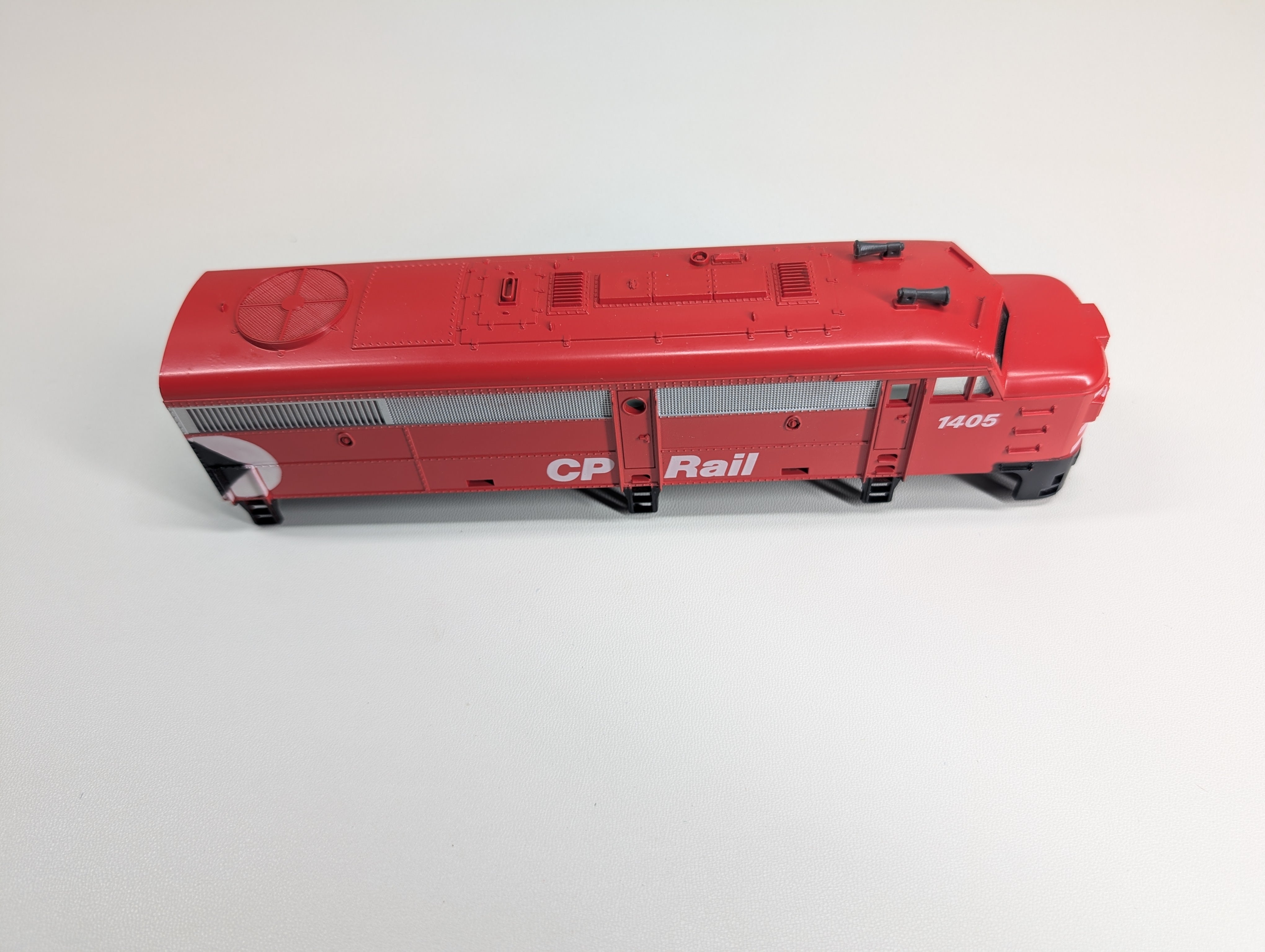 USED Model Power HO Scale E7A Diesel Locomotive Shell Only Canadian Pacific CP #1405