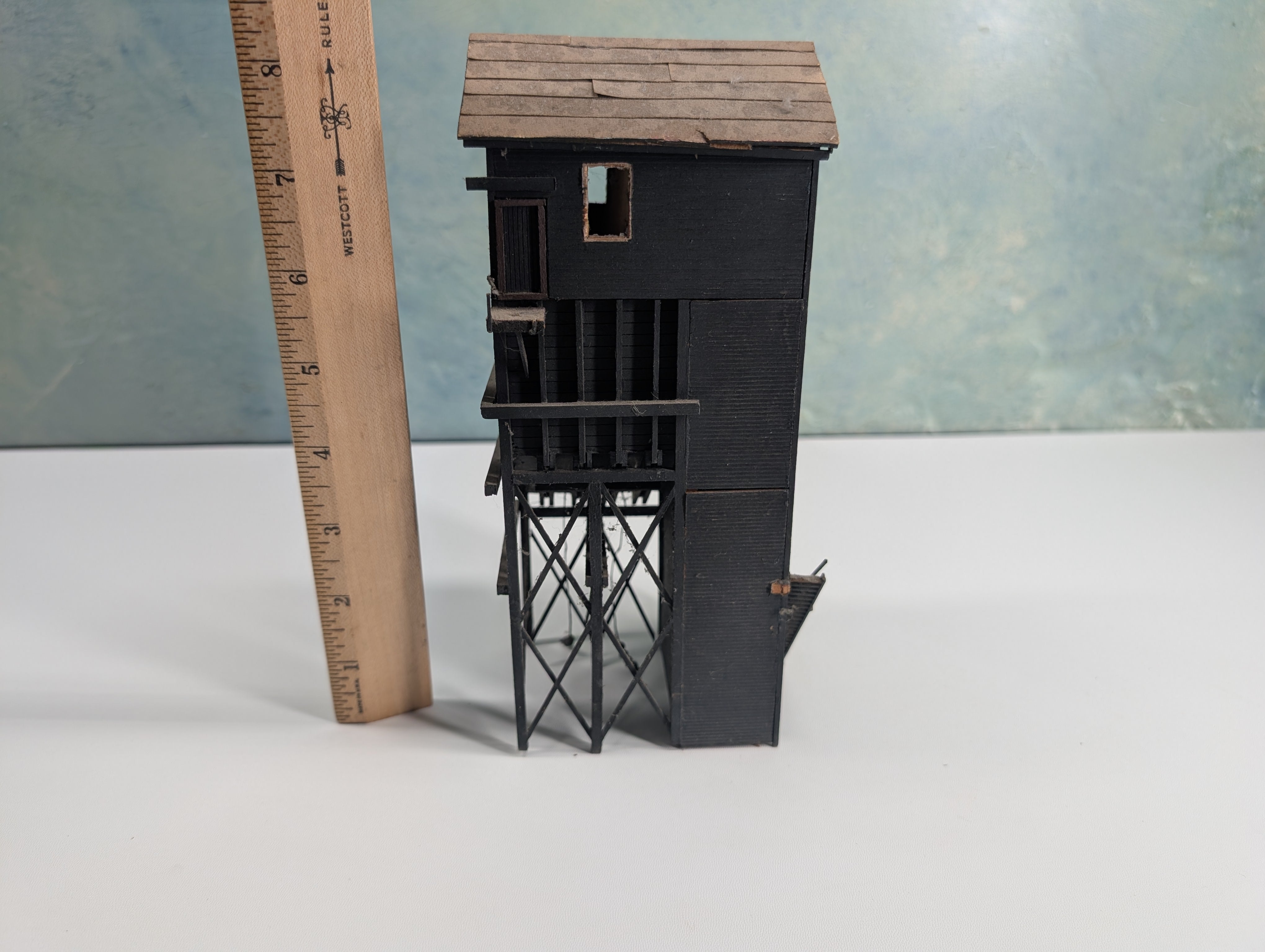 USED HO Scale Scratch Built Coaling Station