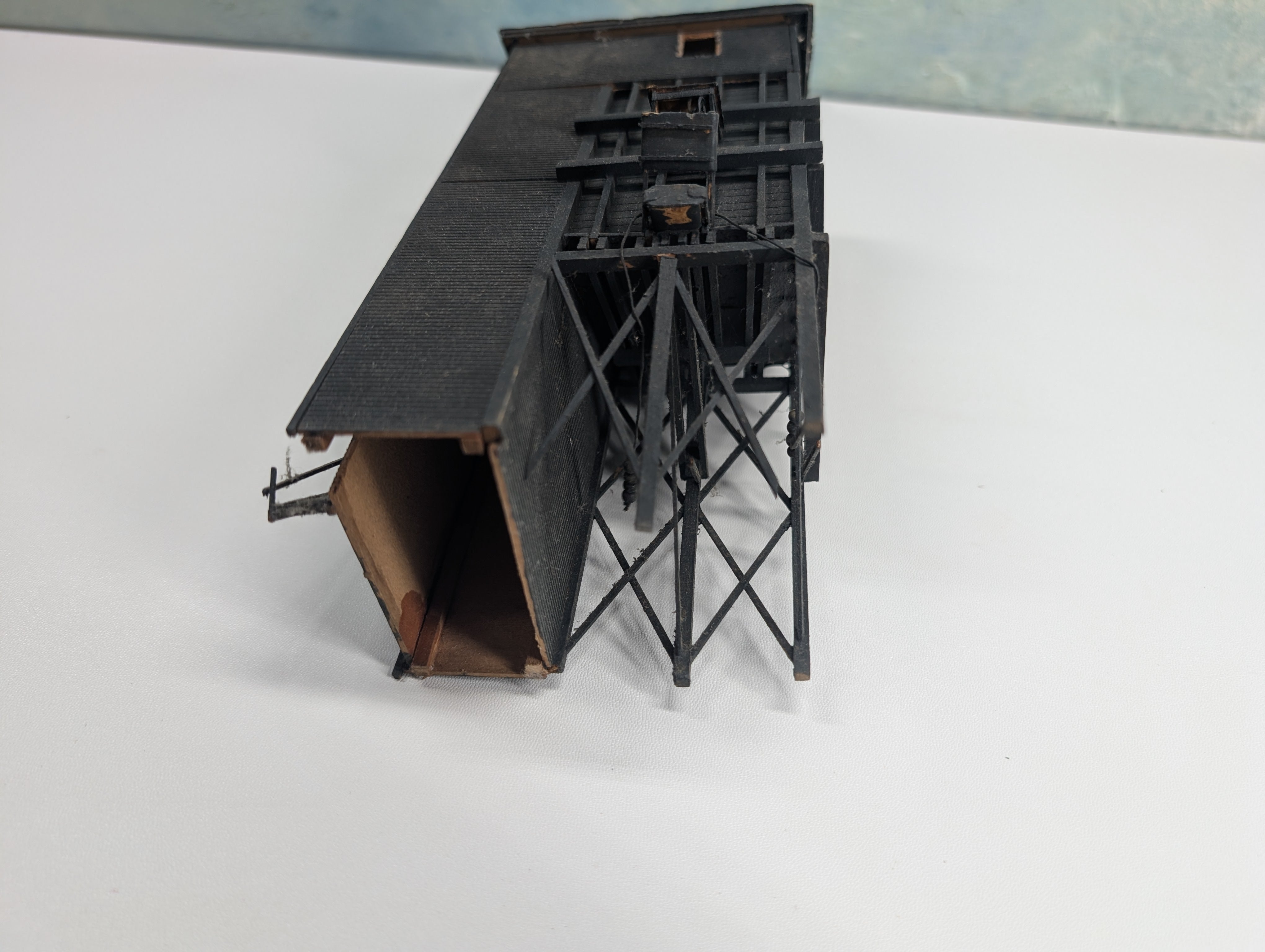 USED HO Scale Scratch Built Coaling Station