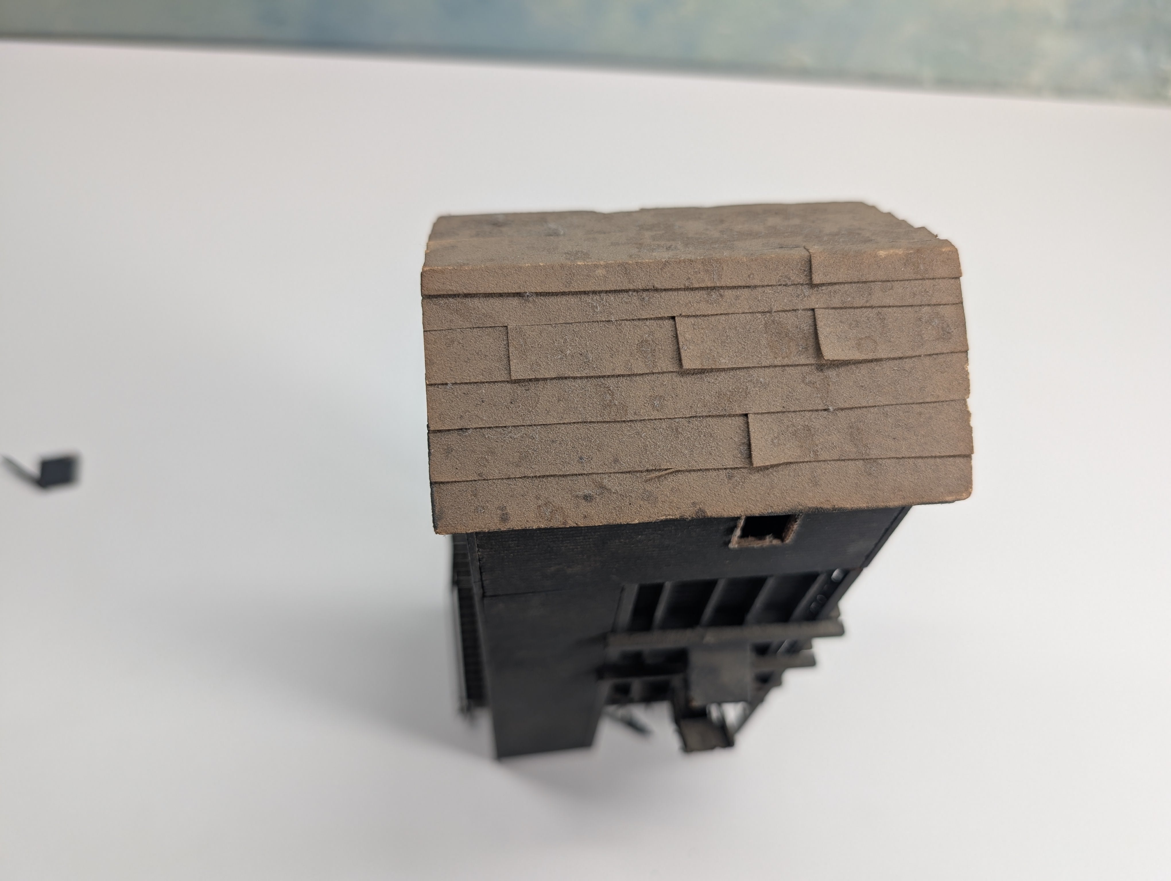 USED HO Scale Scratch Built Coaling Station