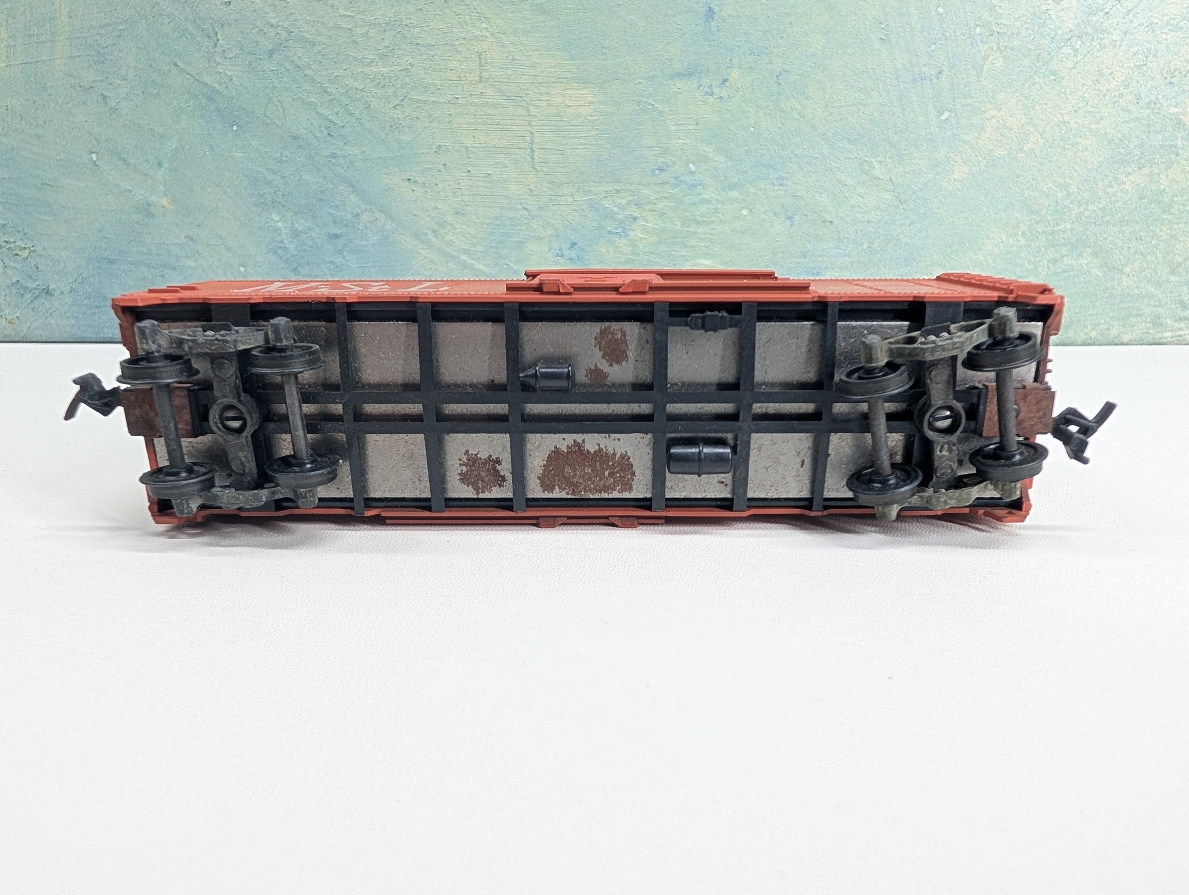 USED Athearn HO Scale 40' Box Car Minneapolis & St Louis MStL #52673