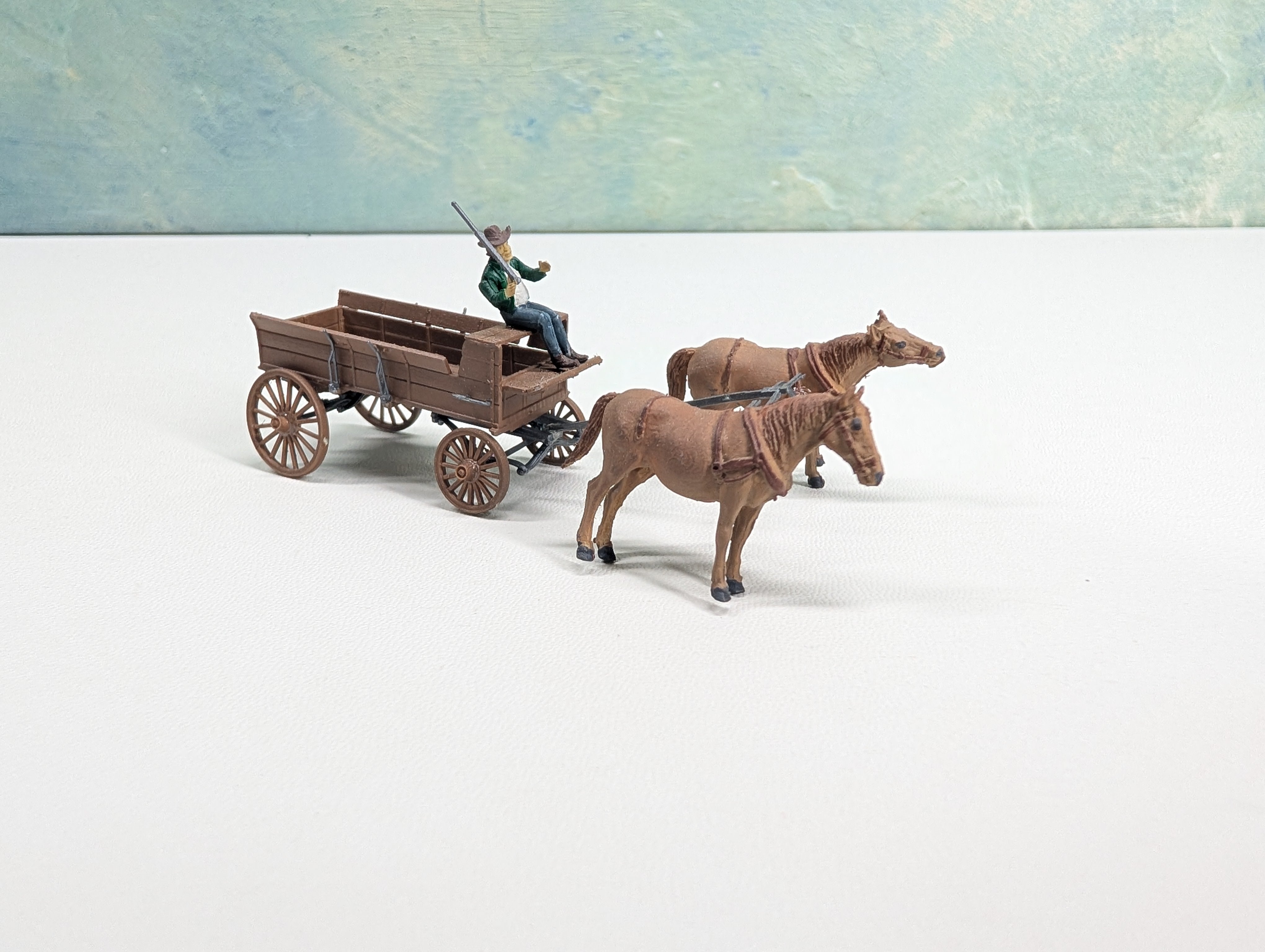 USED HO Scale Horse and Buggy