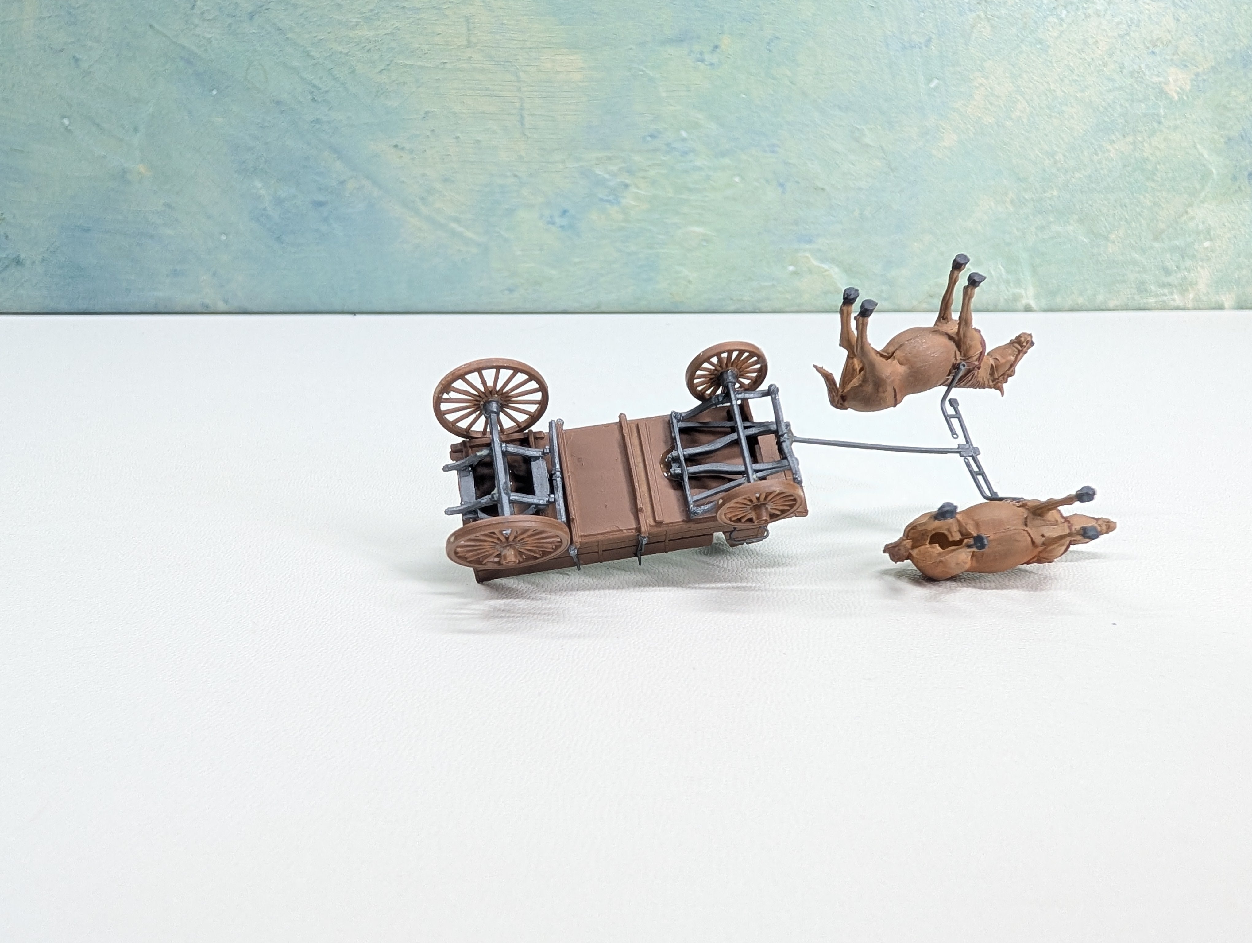 USED HO Scale Horse and Buggy