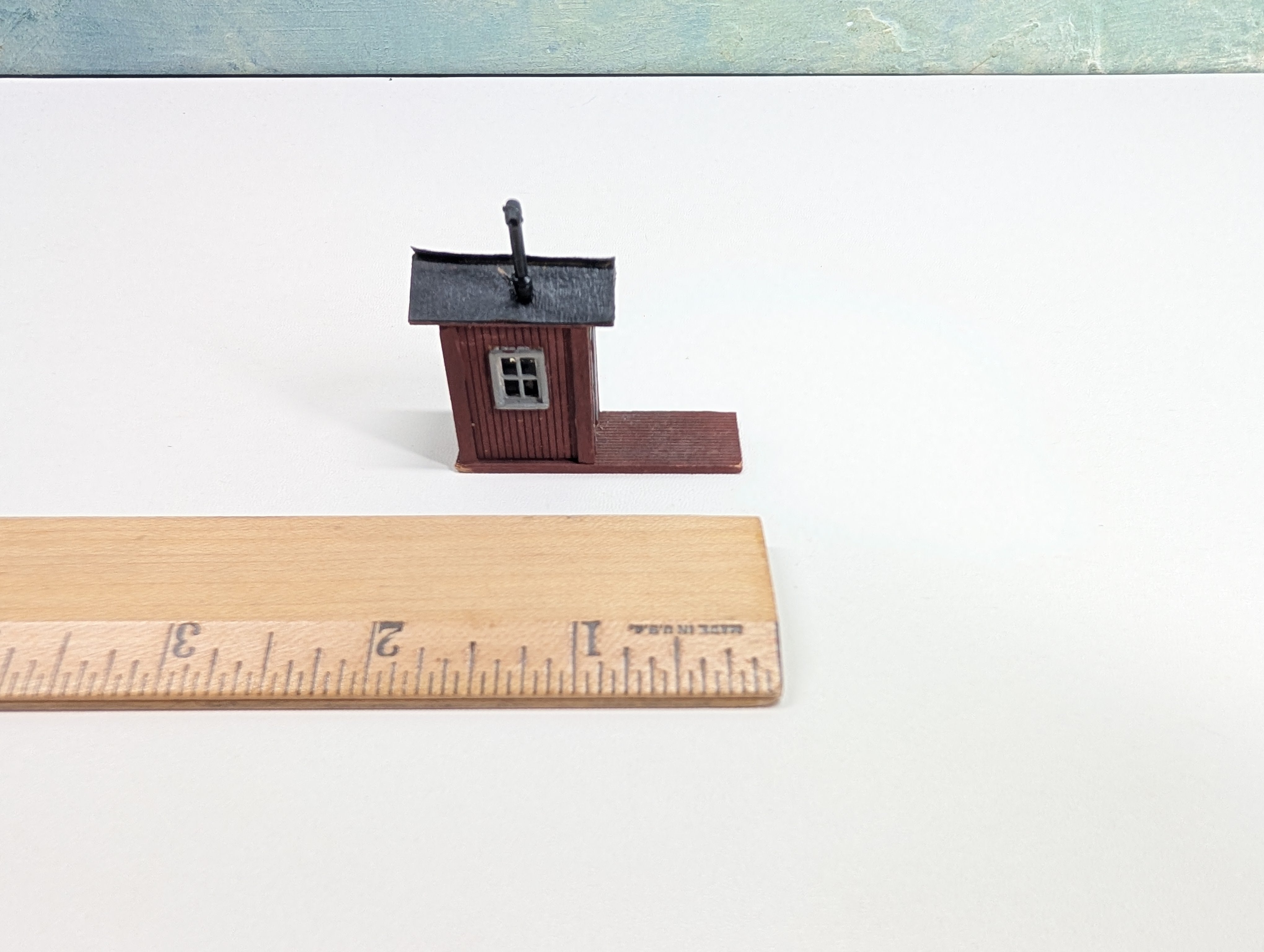 USED HO Scale Red Shack