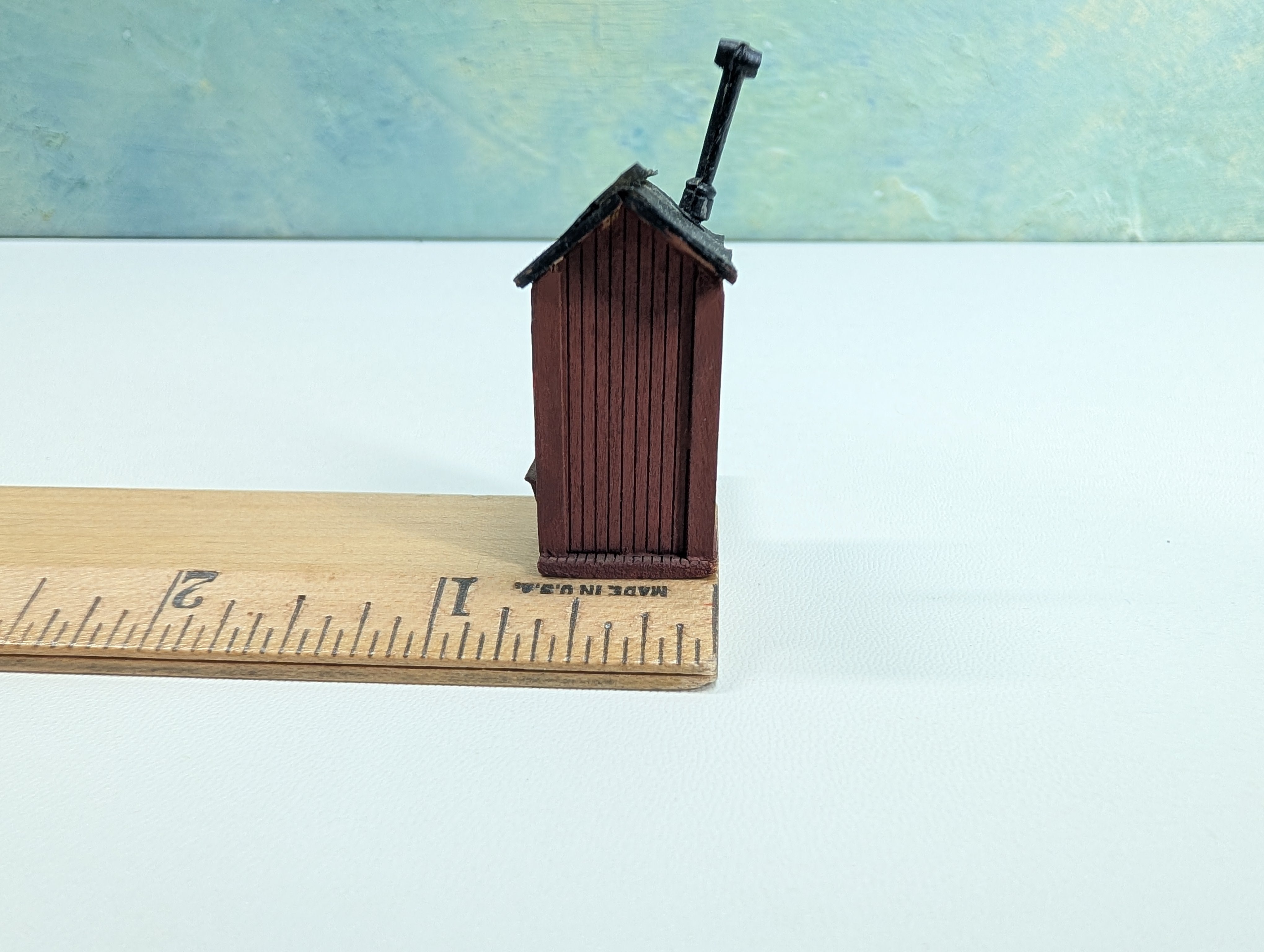 USED HO Scale Red Shack