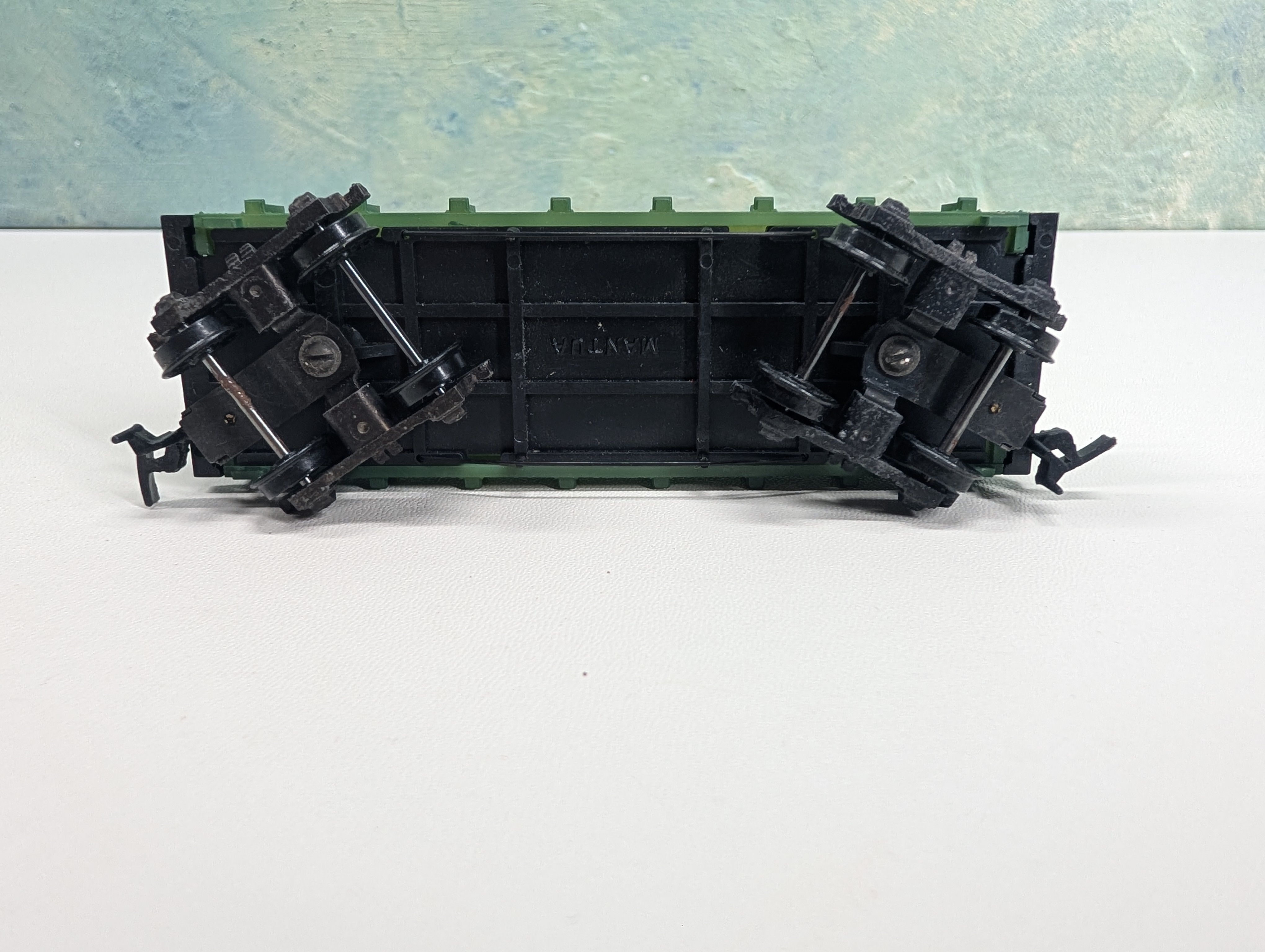 USED Mantua HO Scale Old Time Flat Car Western & Atlantic #244