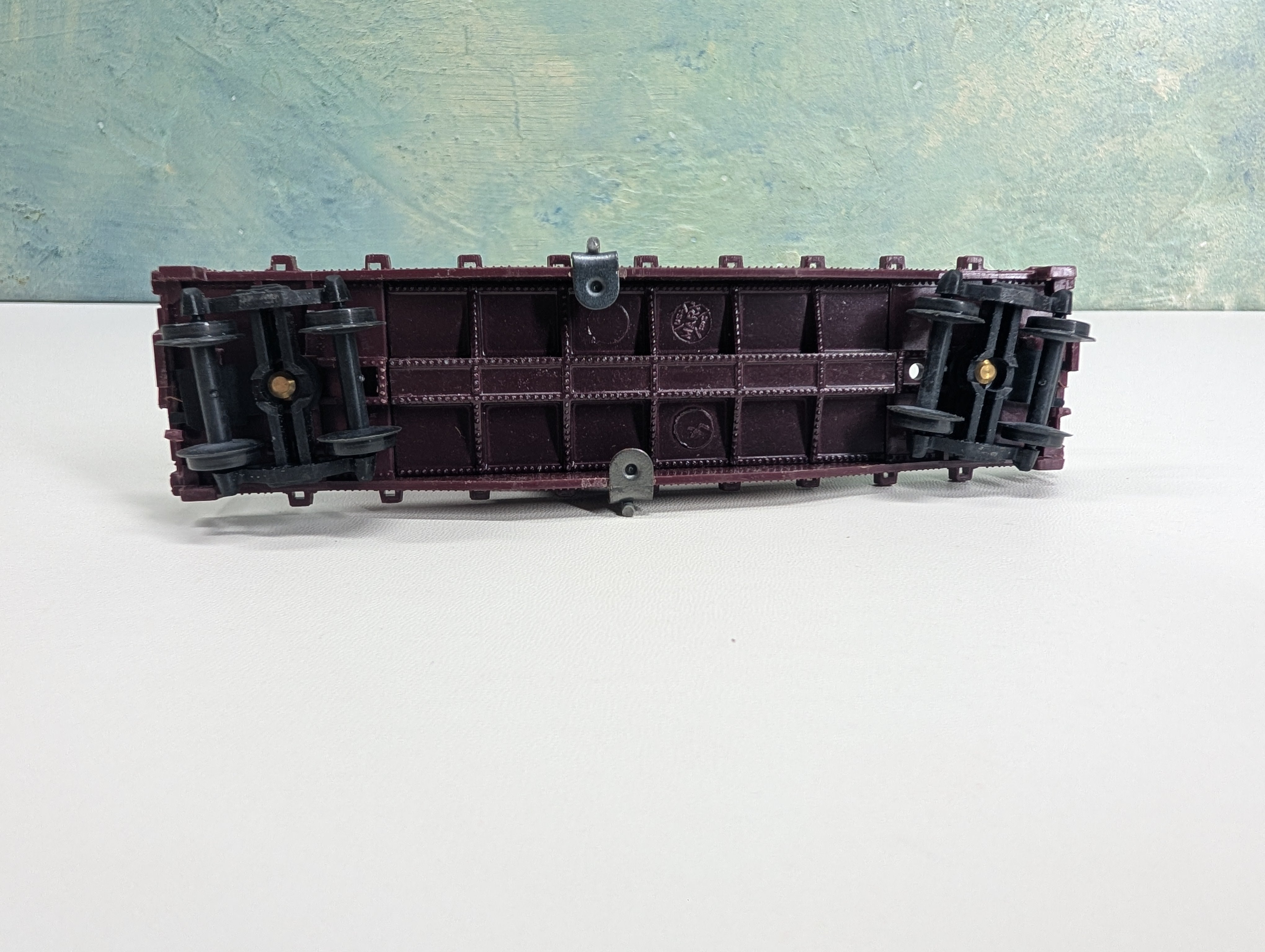 USED Marx HO Scale Flat Car w/ Boat Erie #6028 RARE