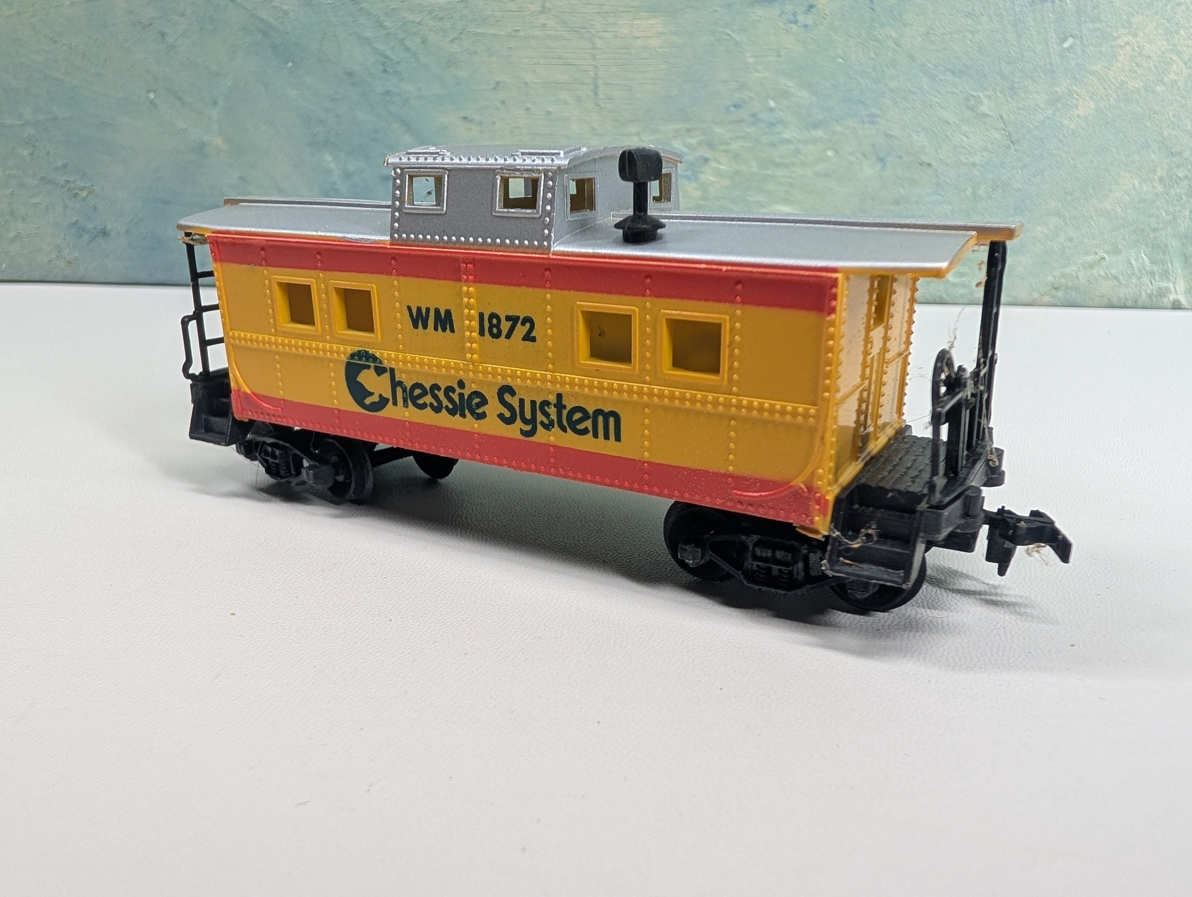 USED Life-Like HO Scale Caboose Chessie System WM #1872