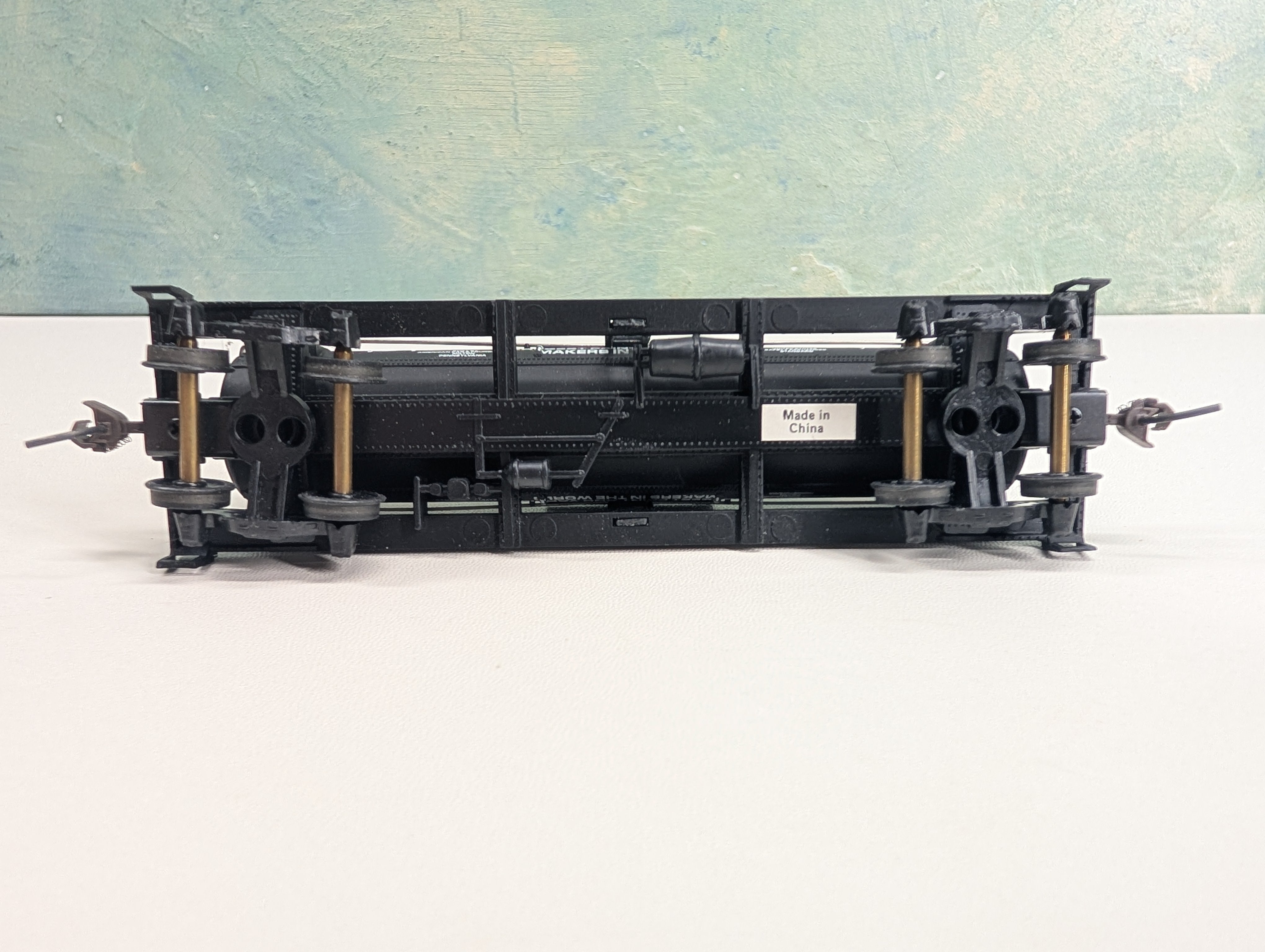 USED Mantua 732-308 HO Scale Heavy Single Dome Tank Car Sherwin Williams #105