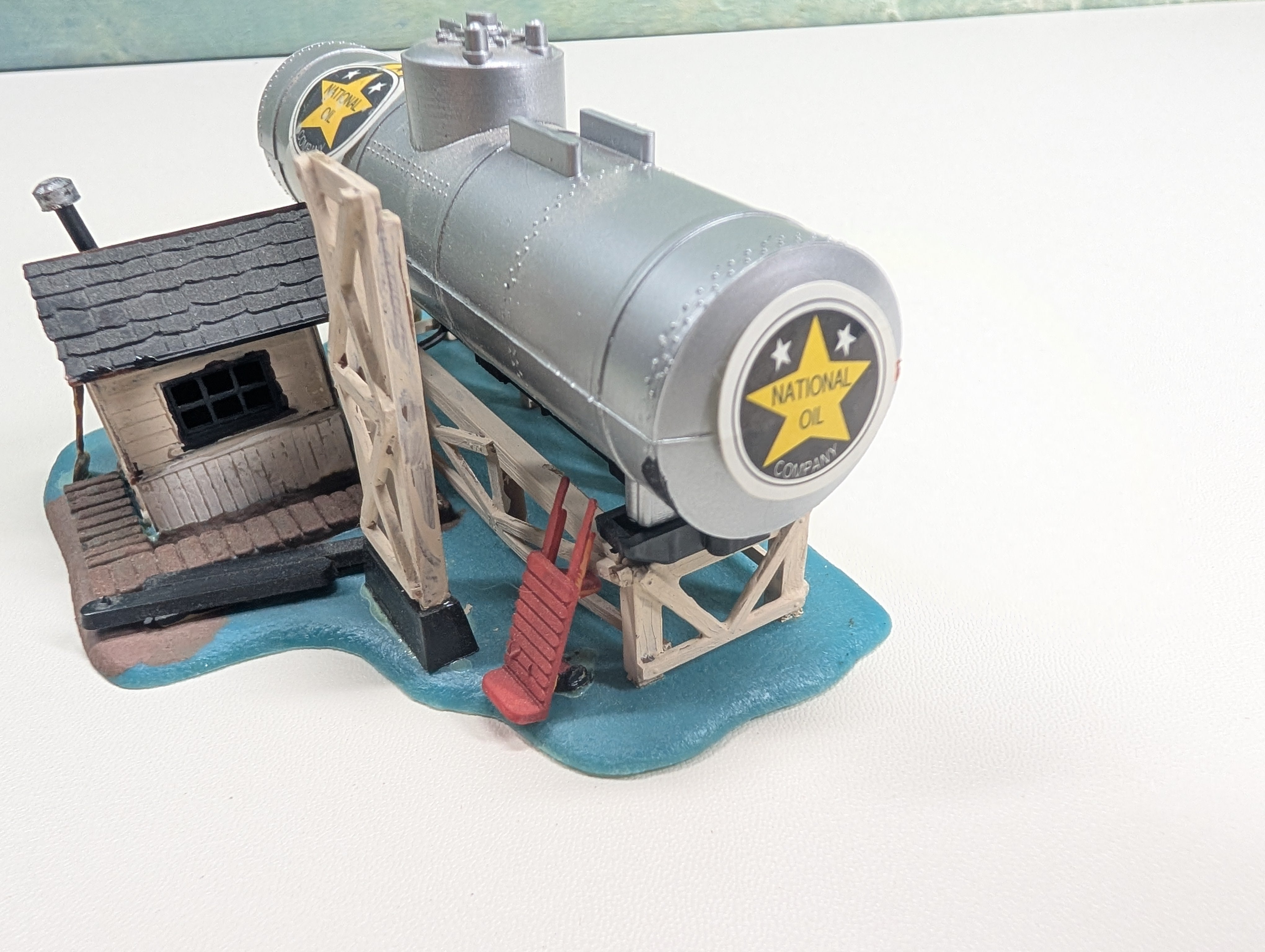 USED HO Scale Oil Co Facility