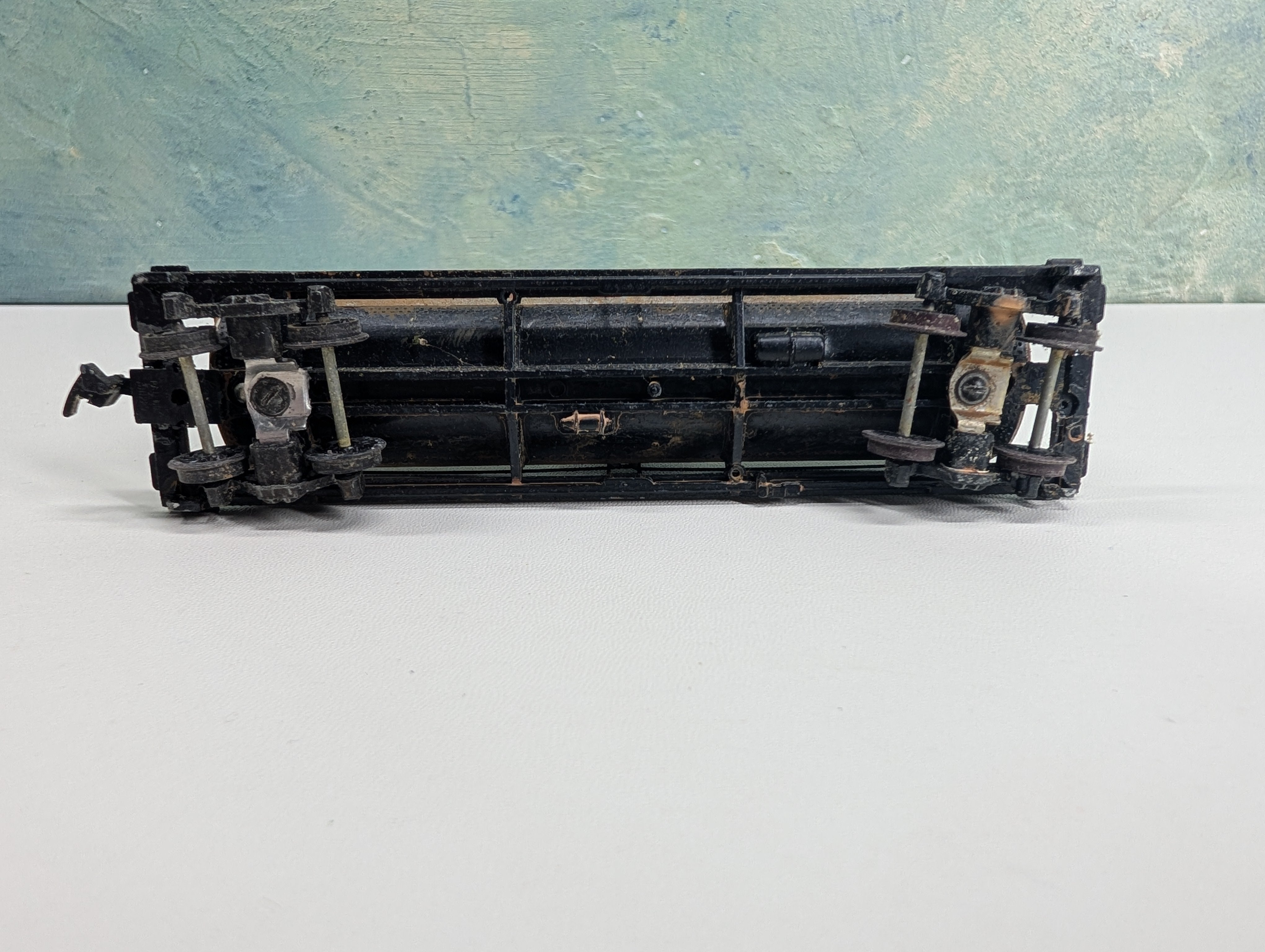 USED Mantua HO Scale Single Dome Tank Car Republic CPOX #8056 Weathered