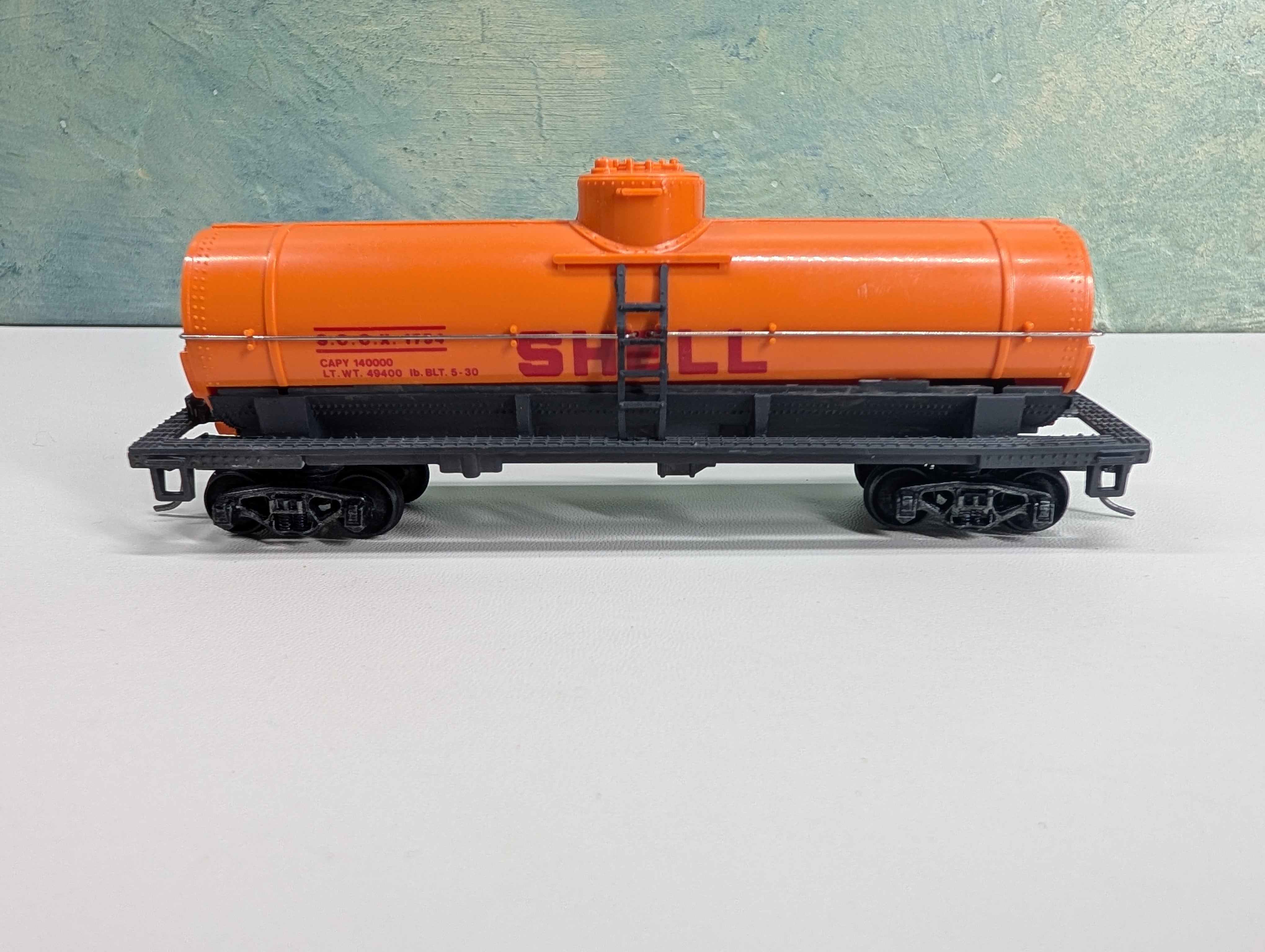 USED Bachmann HO Scale Single Dome Tank Car Shell SCCX #1754 Upgraded Trucks