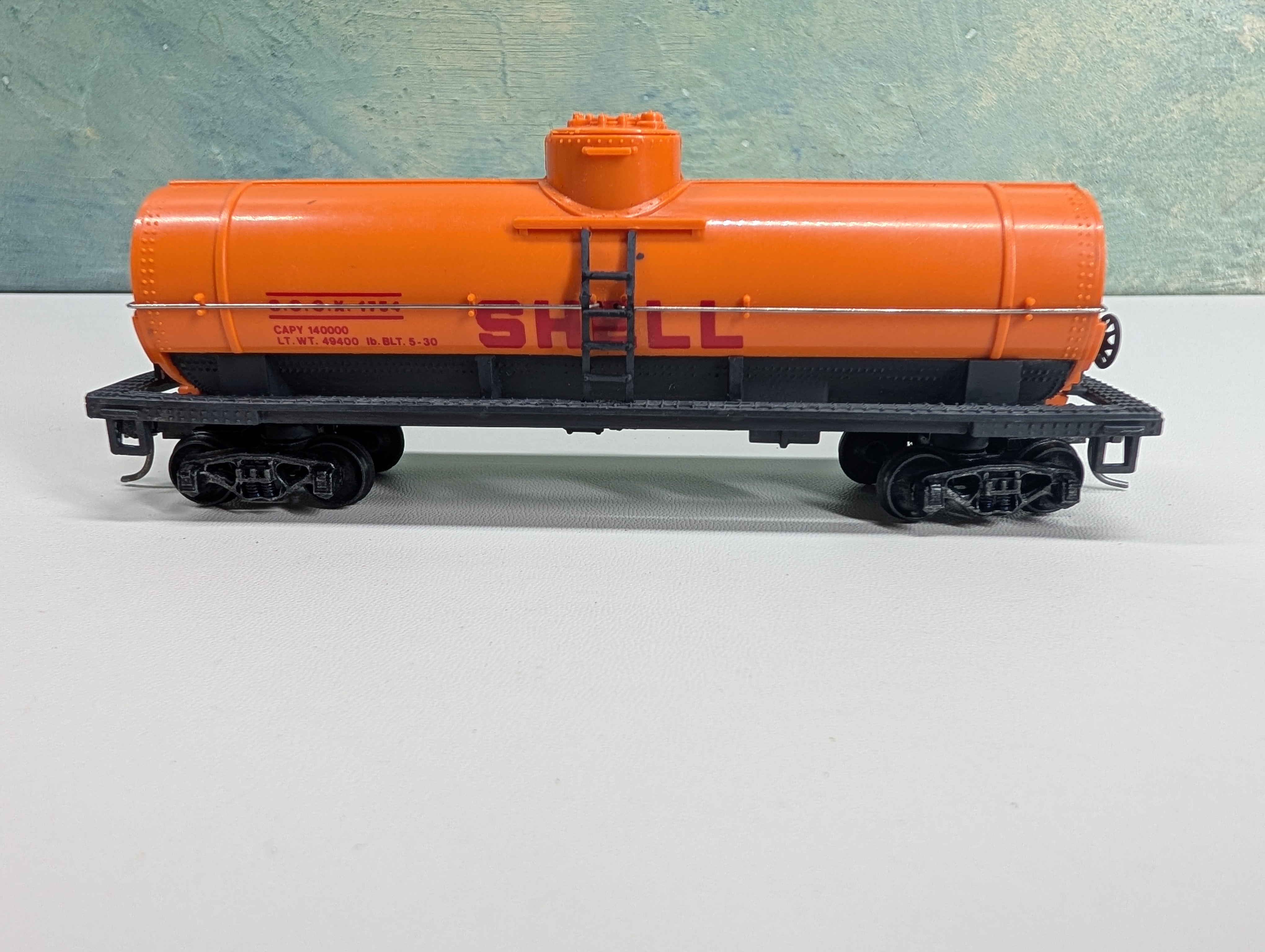 USED Bachmann HO Scale Single Dome Tank Car Shell SCCX #1754 Upgraded Trucks